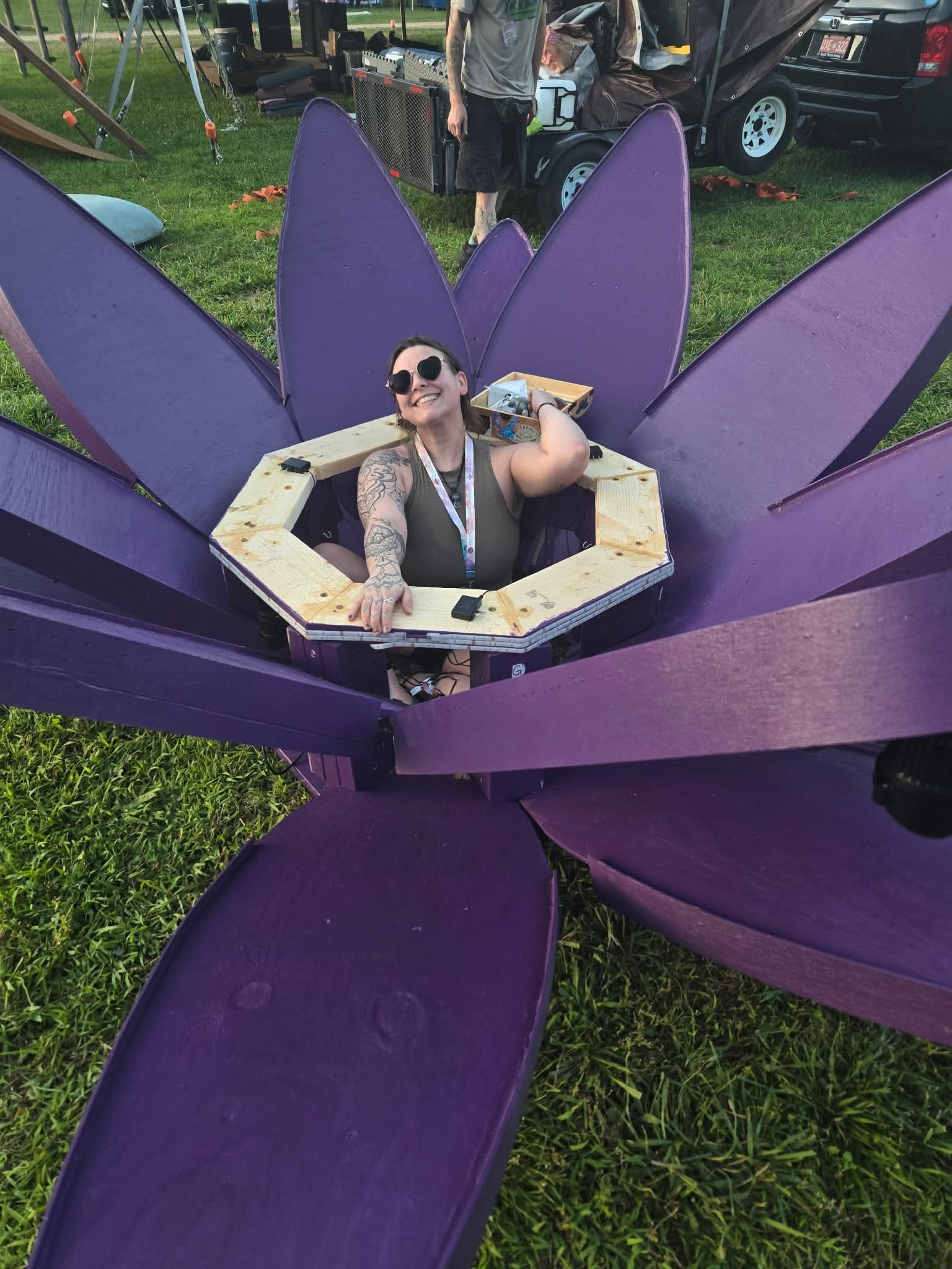 Help Bring The Luma Lotus to Burning Man 2026 campaign photo, 7 of 8