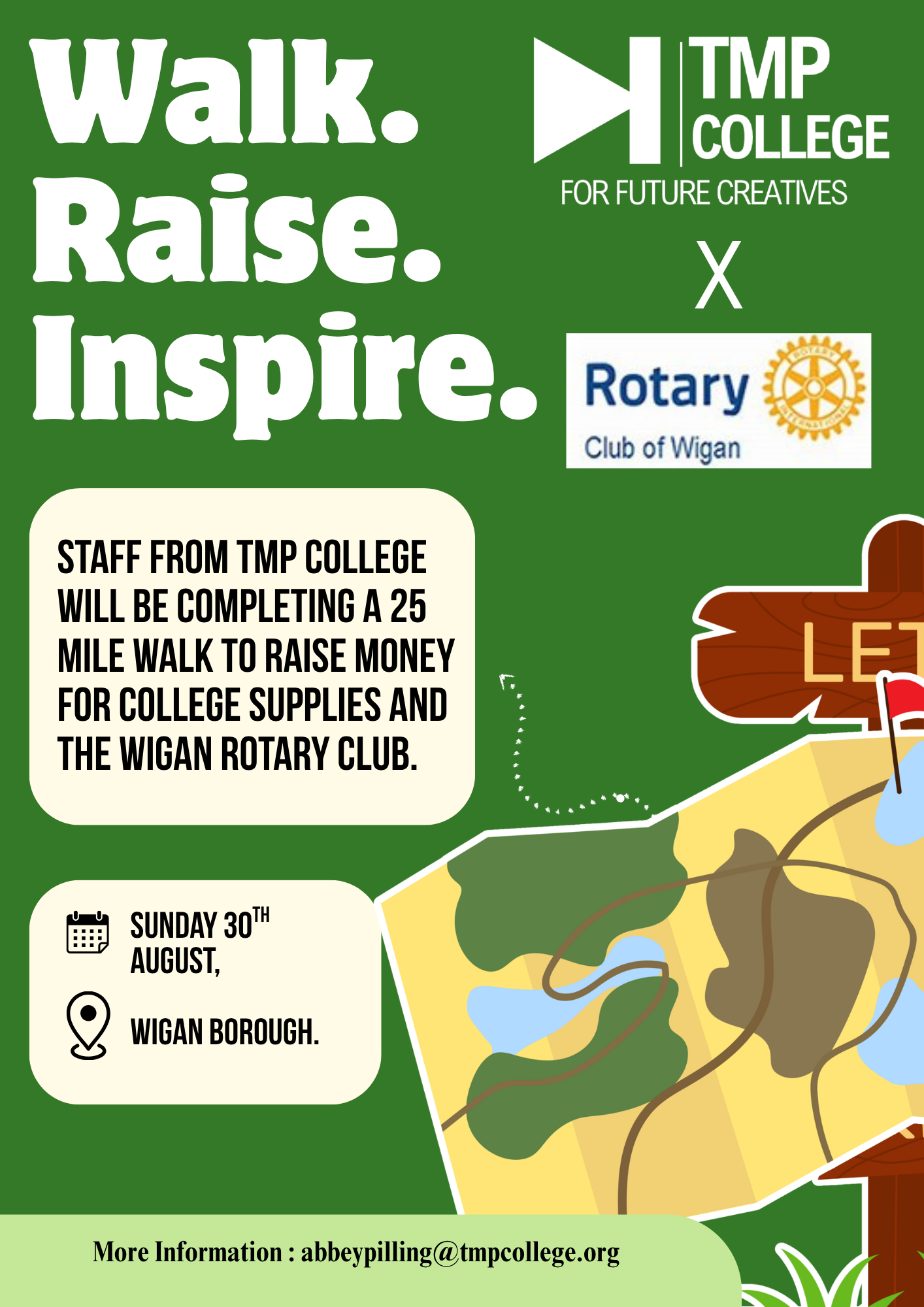 Fundraiser by Abbey Pilling : Walk. Raise. Inspire. TMP College X The ...