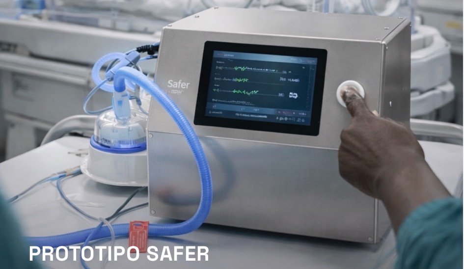 The Smuggle x SAFER - respiratore neonatale per l'Africa campaign photo, 2 of 7
