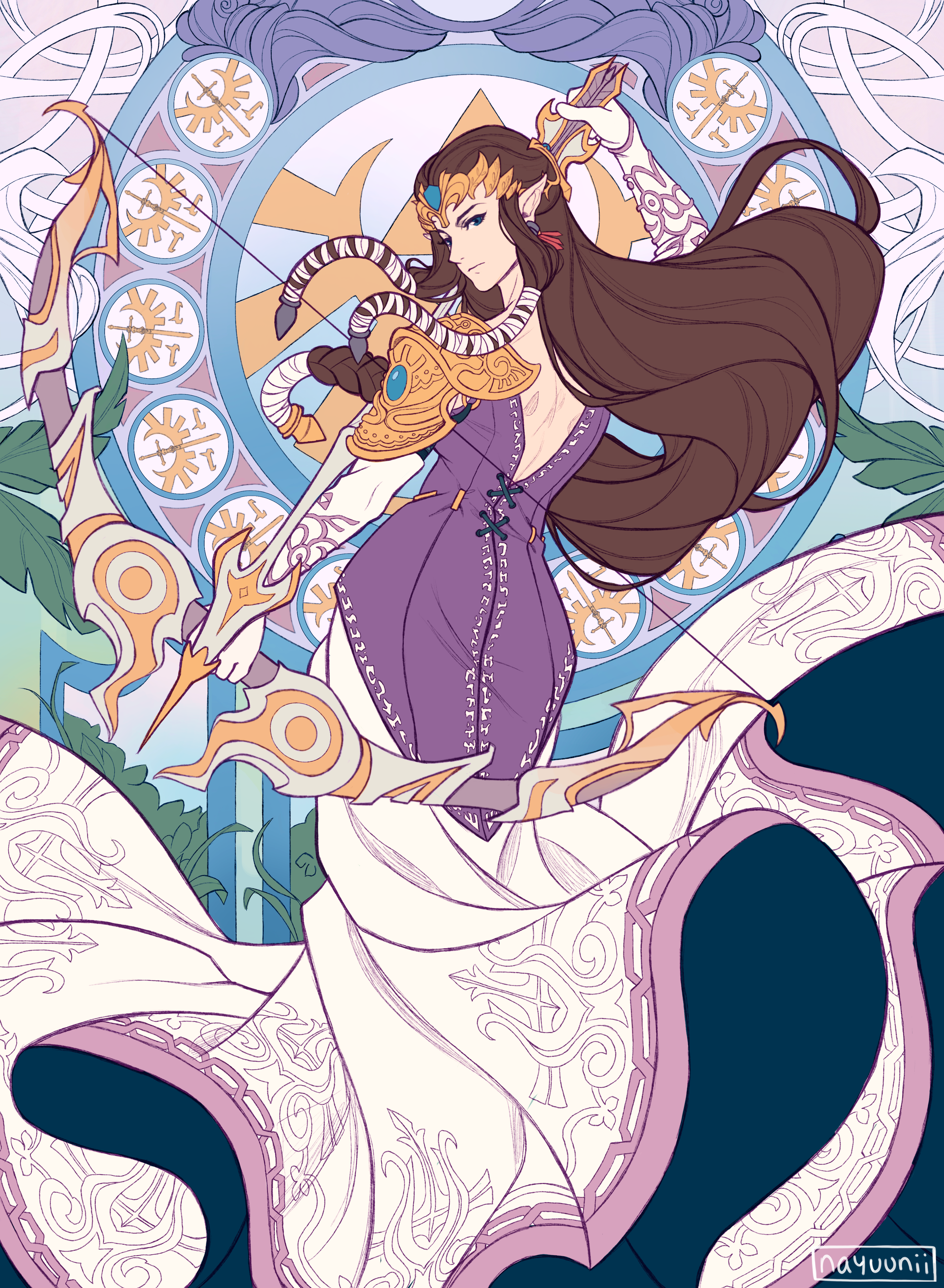 Group Commission: Painting Princess Zelda campaign photo, 2 of 4