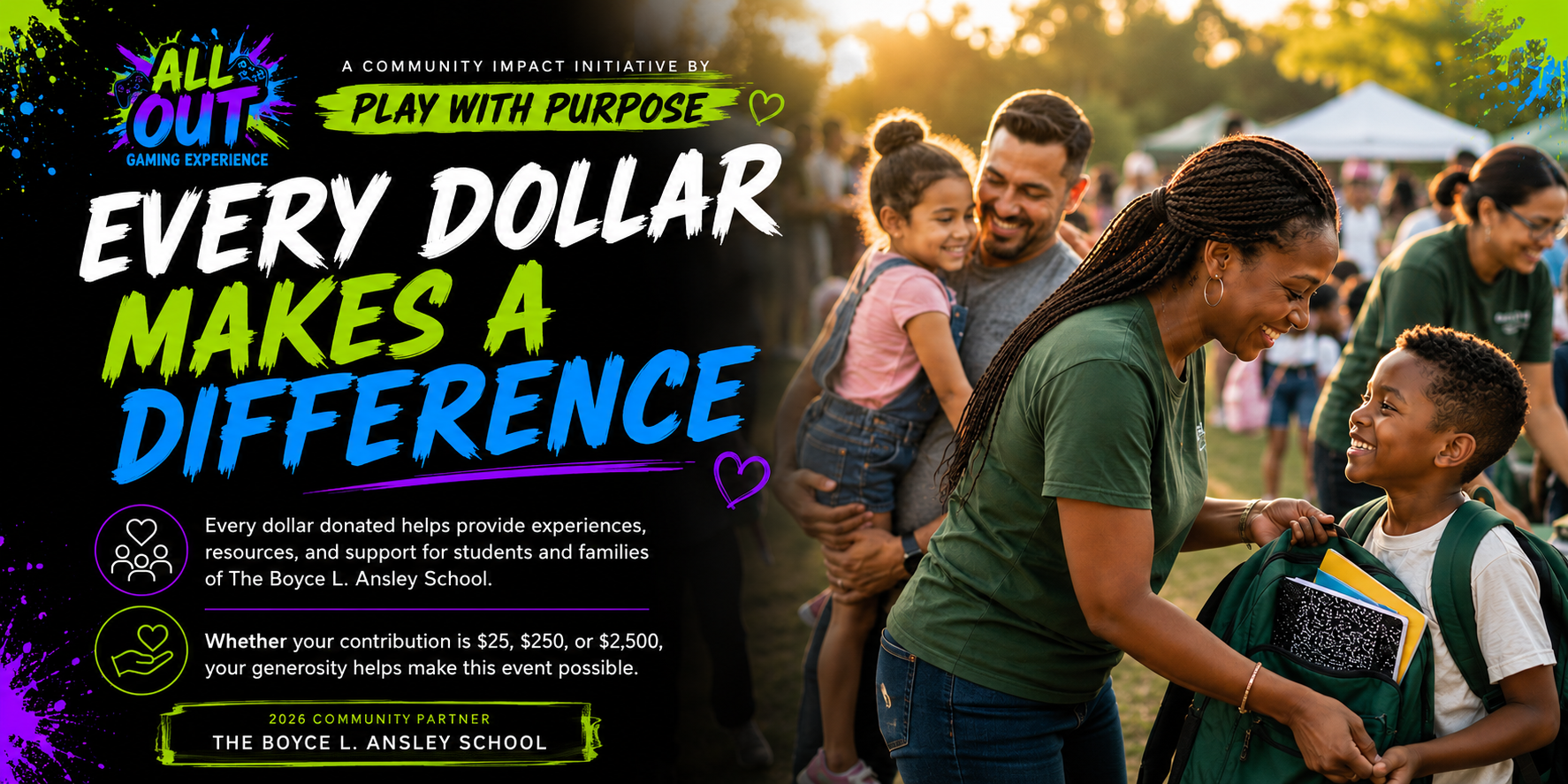 Help us send Atlanta's Homeless Children Back 2 School! campaign photo, 2 of 8
