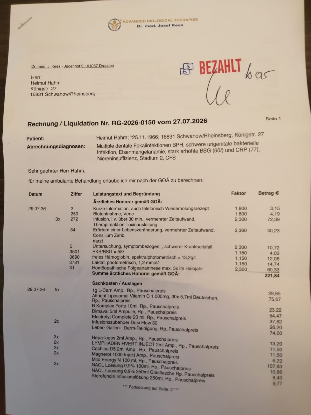 Kampagnen-Foto für Musiker Helm kann kaum noch essen und trinken - helft!, 6 von 8