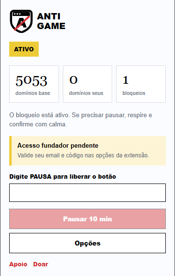 Anti Game Blocker: uma barreira gratuita contra apostas campaign photo, 2 of 7