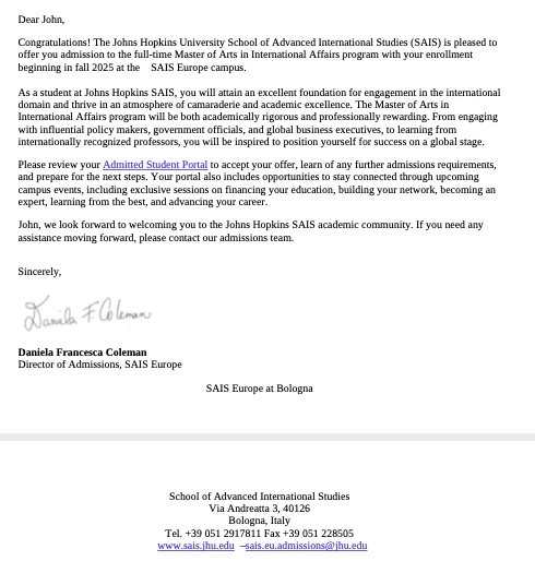 Help John from Nigeria finish grad school at Johns Hopkins campaign photo, 2 of 5
