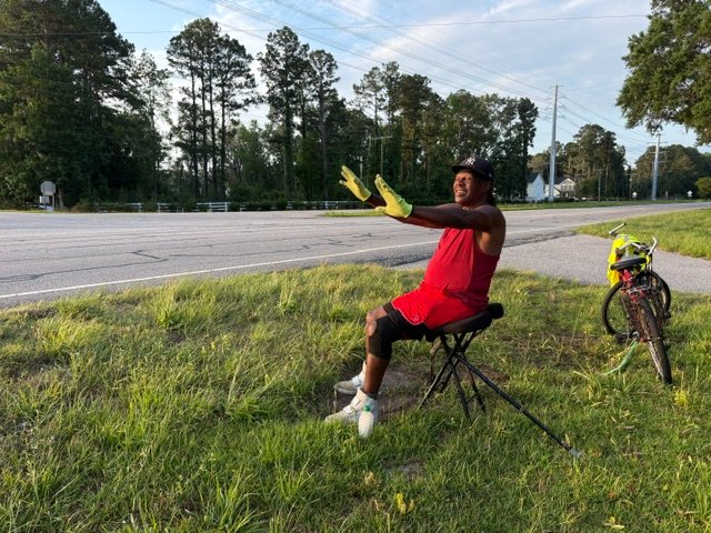 Help Tom Allen, Beaufort's unofficial greeter campaign photo, 4 of 8