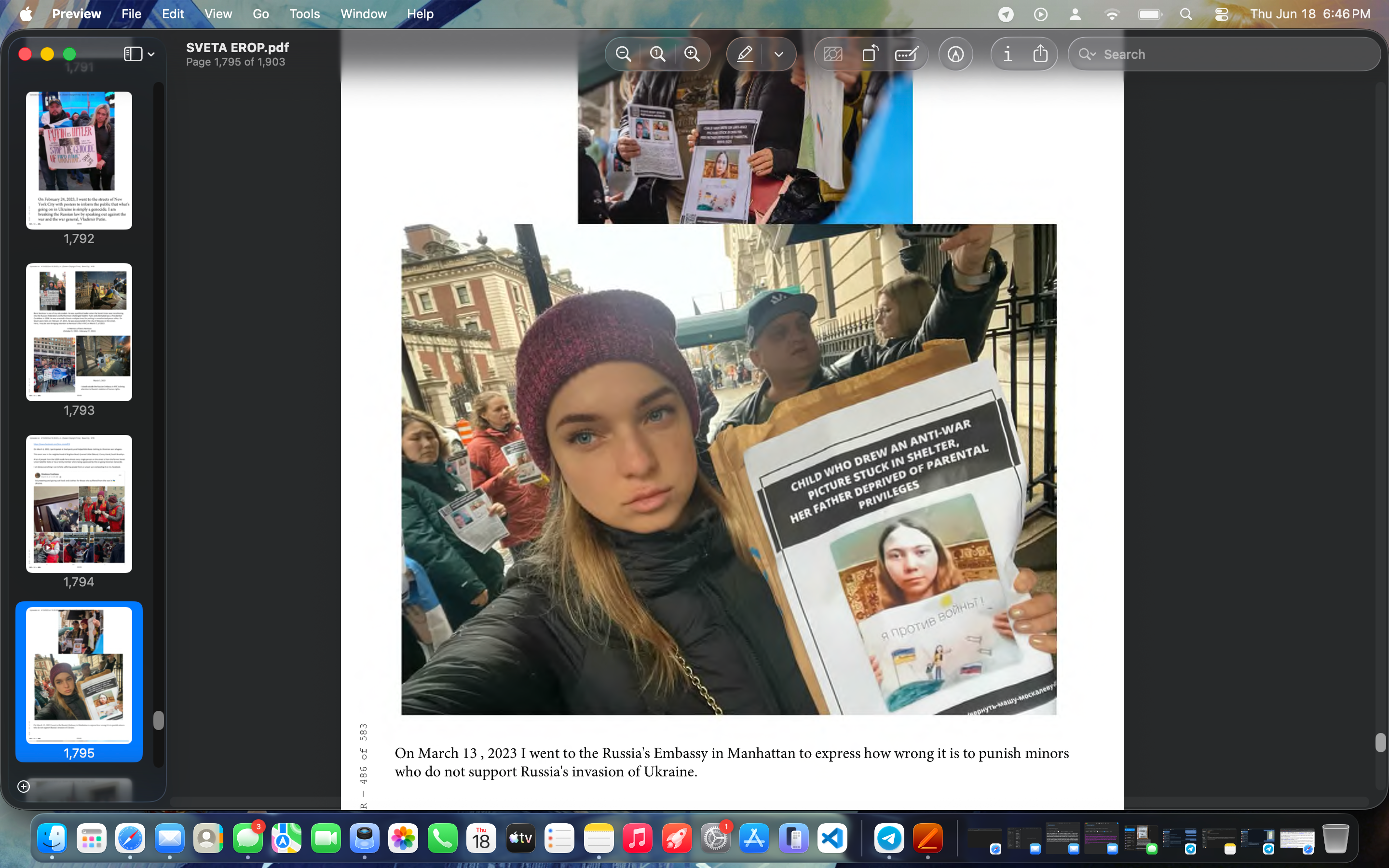 Freedom for Svetlana campaign photo, 2 of 5