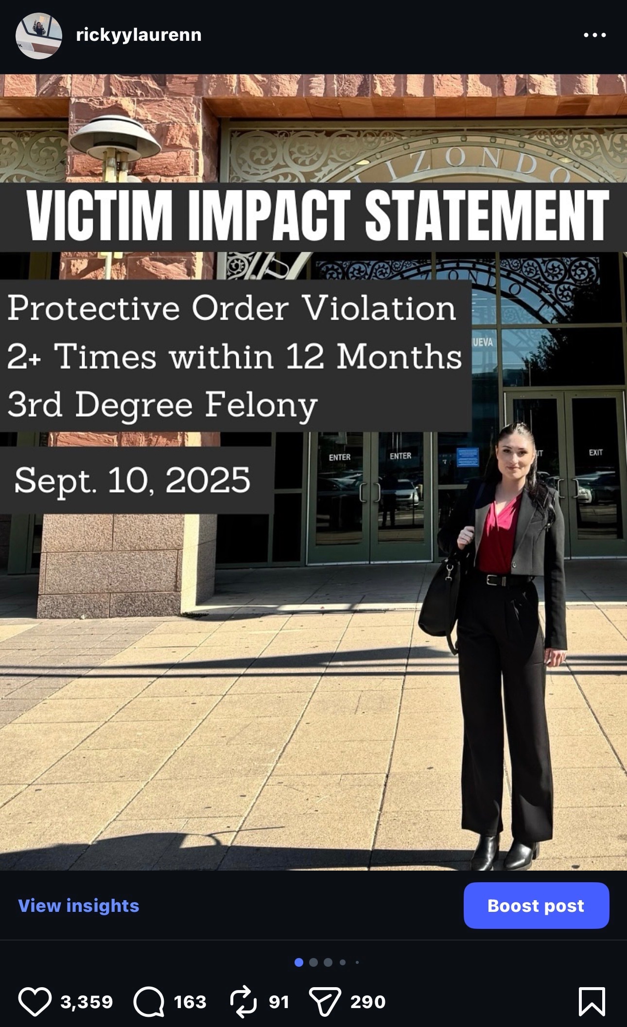Justice & Support for @rickyylaurenn campaign photo, 4 of 6