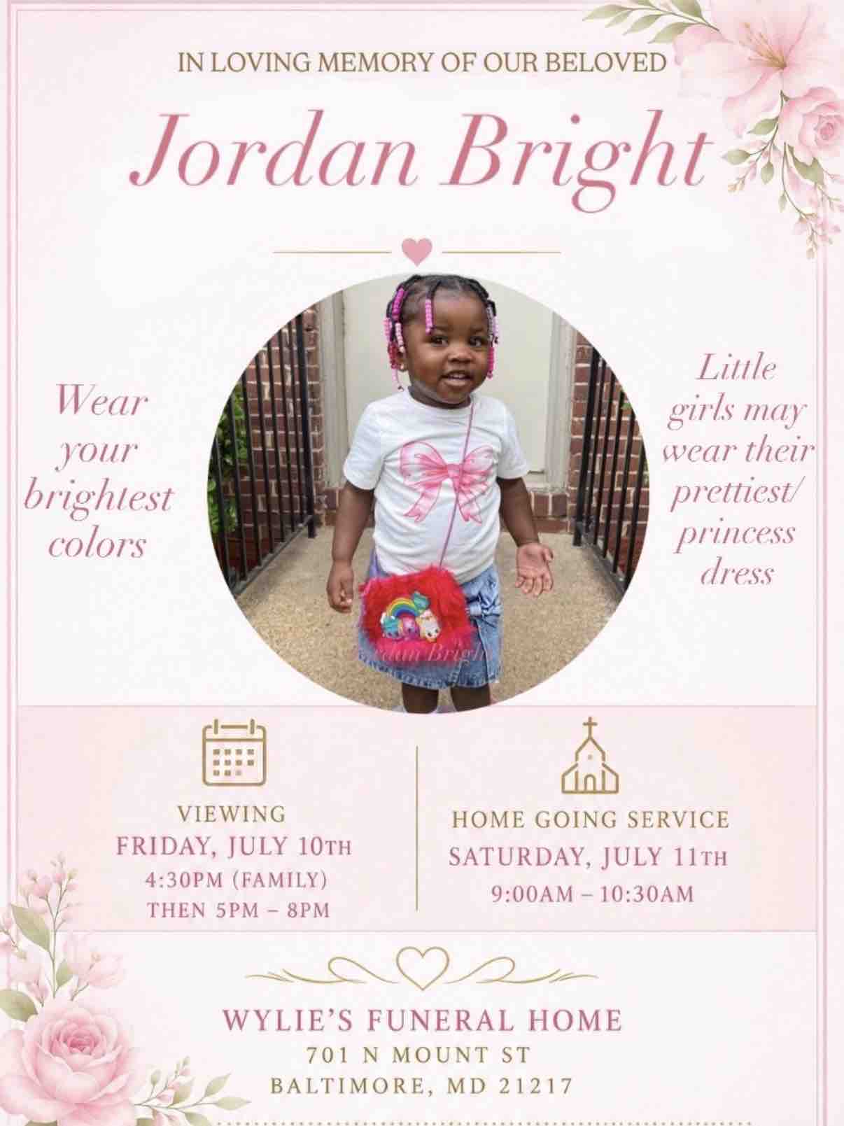 Honor 3 yr old hit-and-run victim Jordan Bright campaign photo, 5 of 7