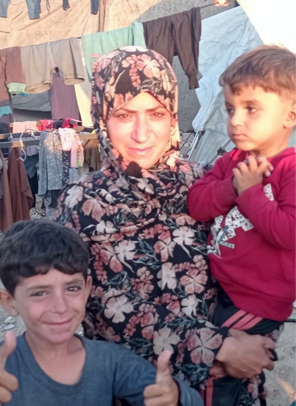 A pregnant mother’s hope in Gaza campaign photo, 4 of 6