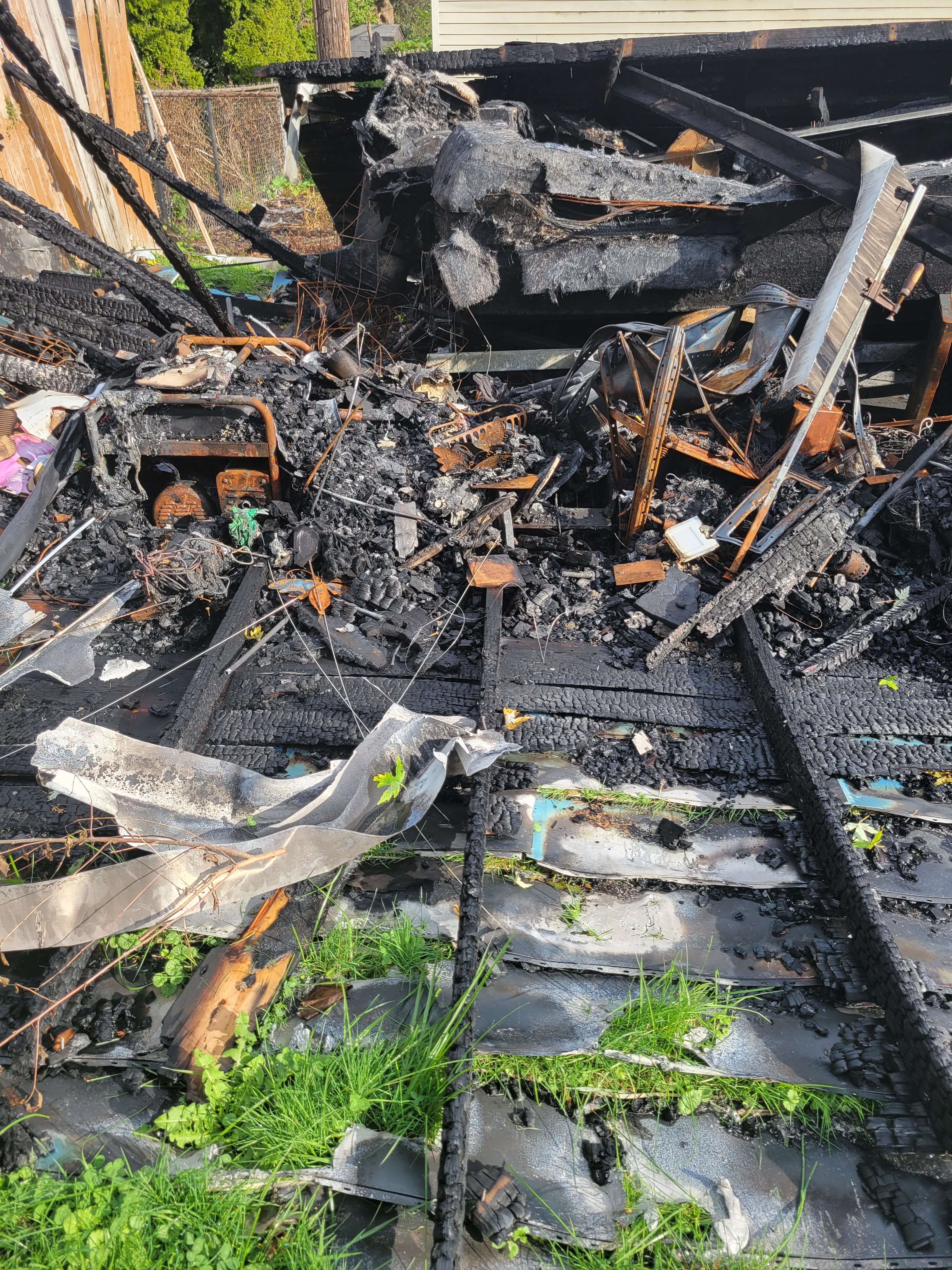 Garage and all belongings lost in fire campaign photo, 4 of 7