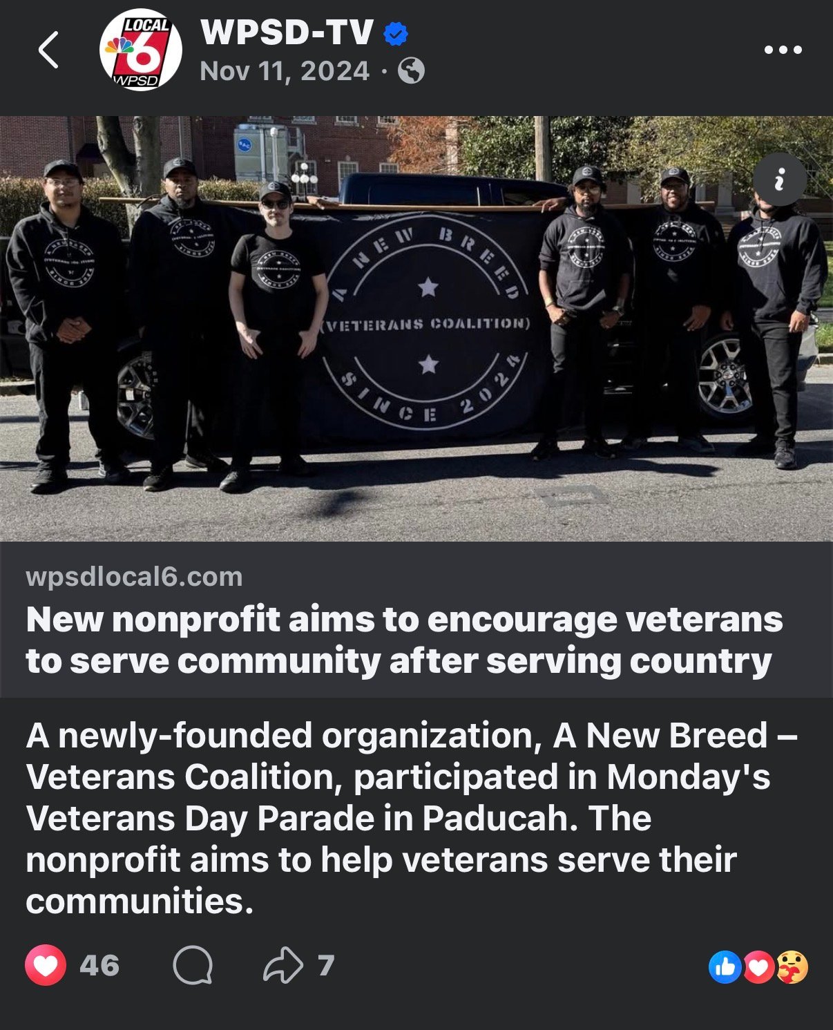 Join Us in Launching A New Breed – Veterans Coalition campaign photo, 6 of 8