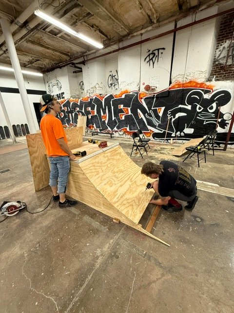 help build the basement skatepark campaign photo, 5 of 7