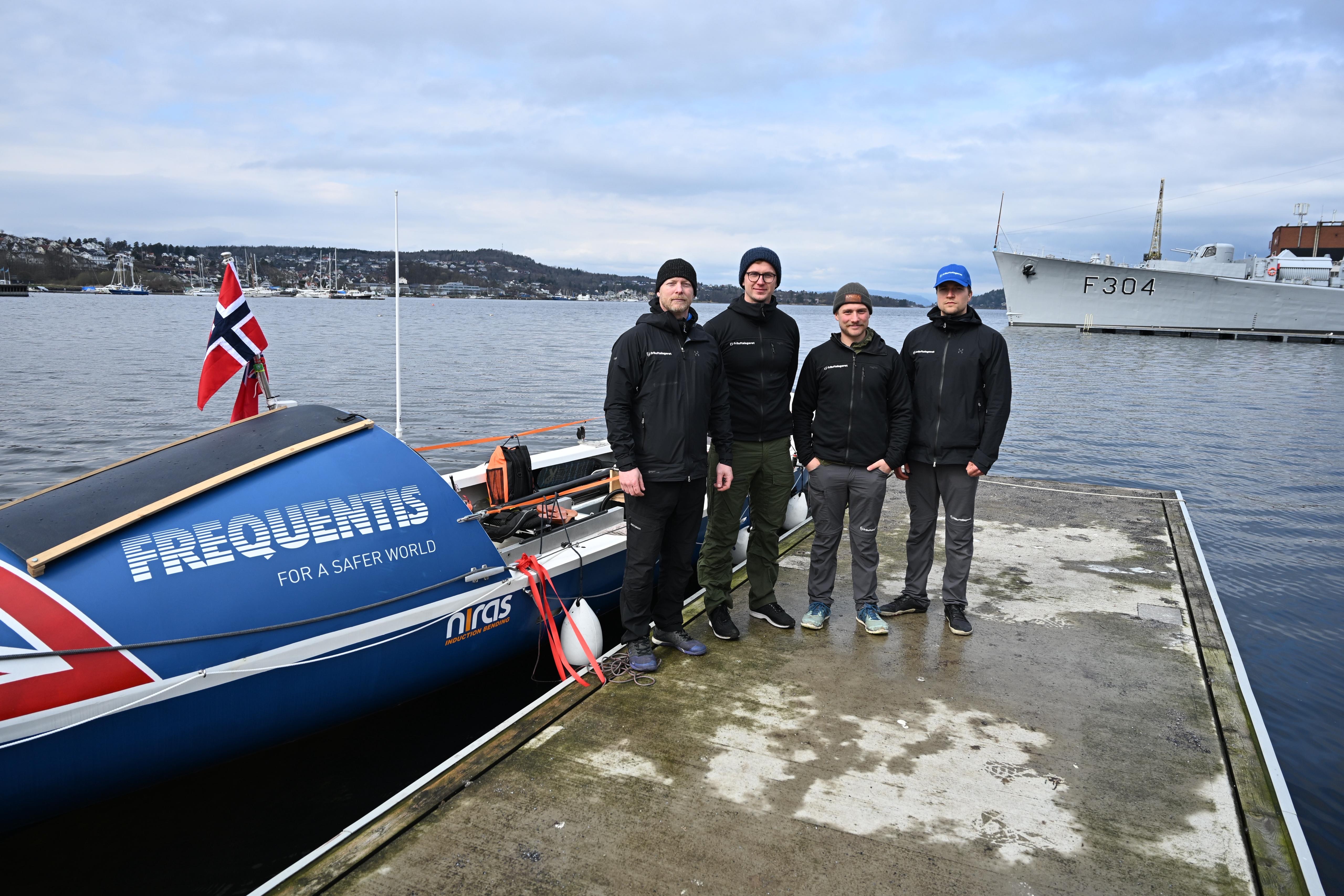 The Nordic Endeavour - Rowing Norway for Air Ambulances UK campaign photo, 2 of 8