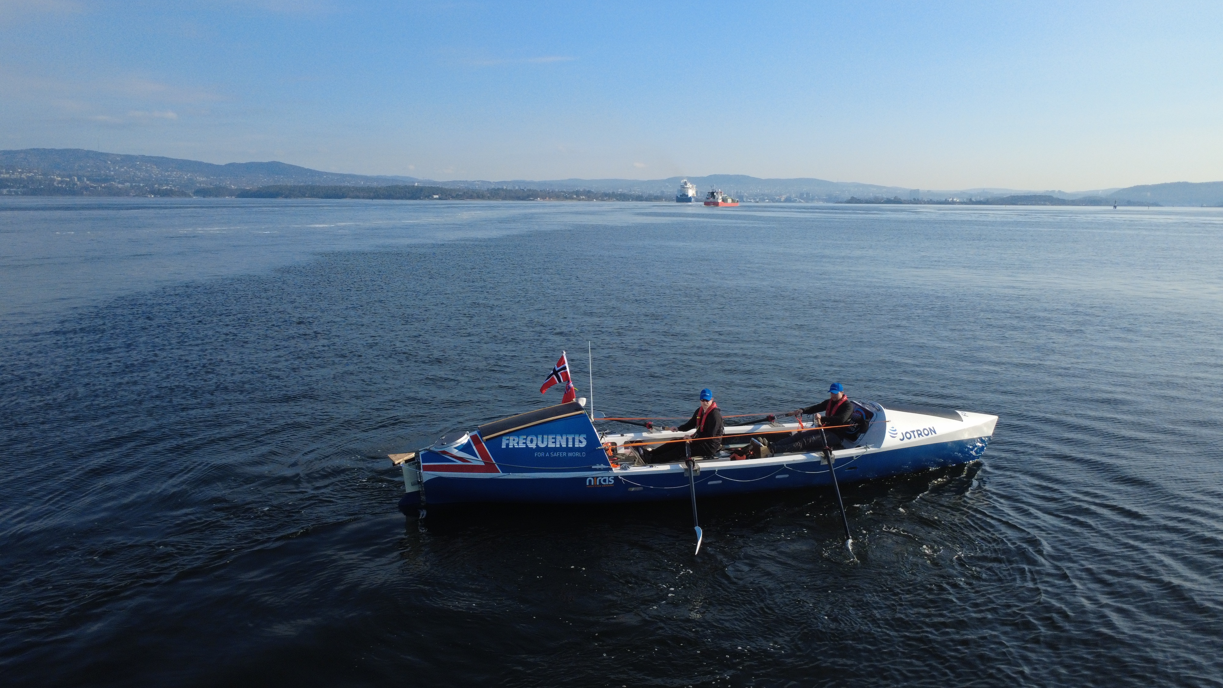 The Nordic Endeavour - Rowing Norway for Air Ambulances UK campaign photo, 7 of 8
