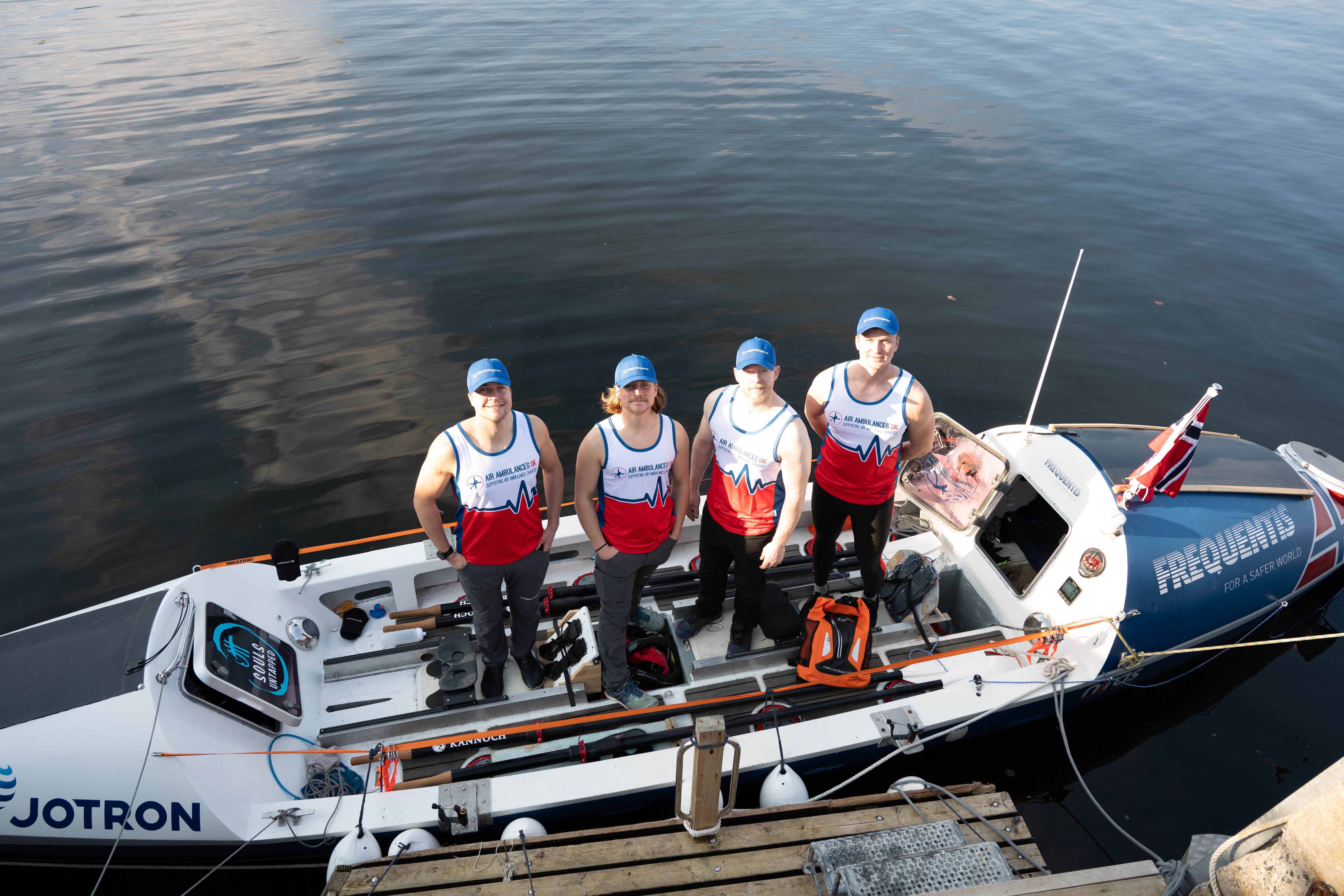 The Nordic Endeavour - Rowing Norway for Air Ambulances UK campaign photo, 5 of 8
