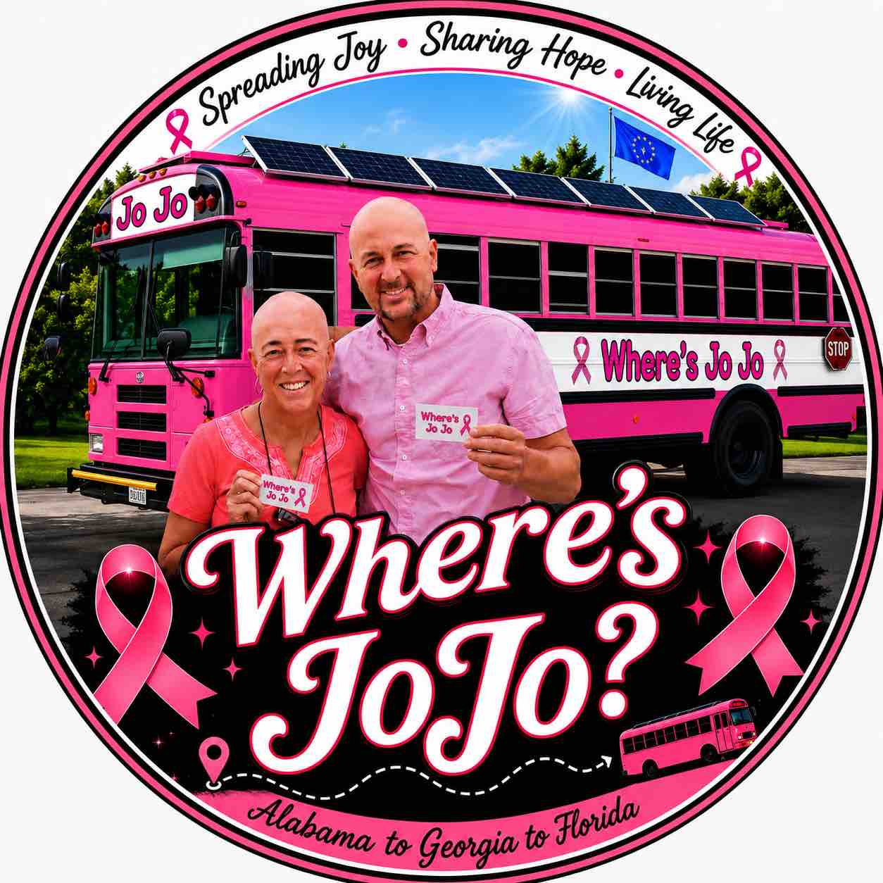 Where’s Jo Jo? — The Pink Bus Journey campaign photo, 10 of 13