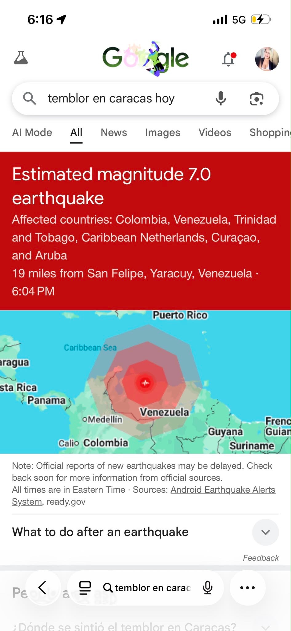 Emergencia Venezuela ! Ayuda para víctimas del terremoto campaign photo, 4 of 8