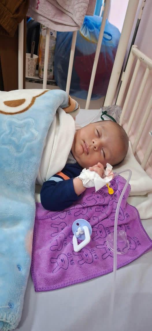 My child is fighting a serious blood infection and needs tre campaign photo, 2 of 8