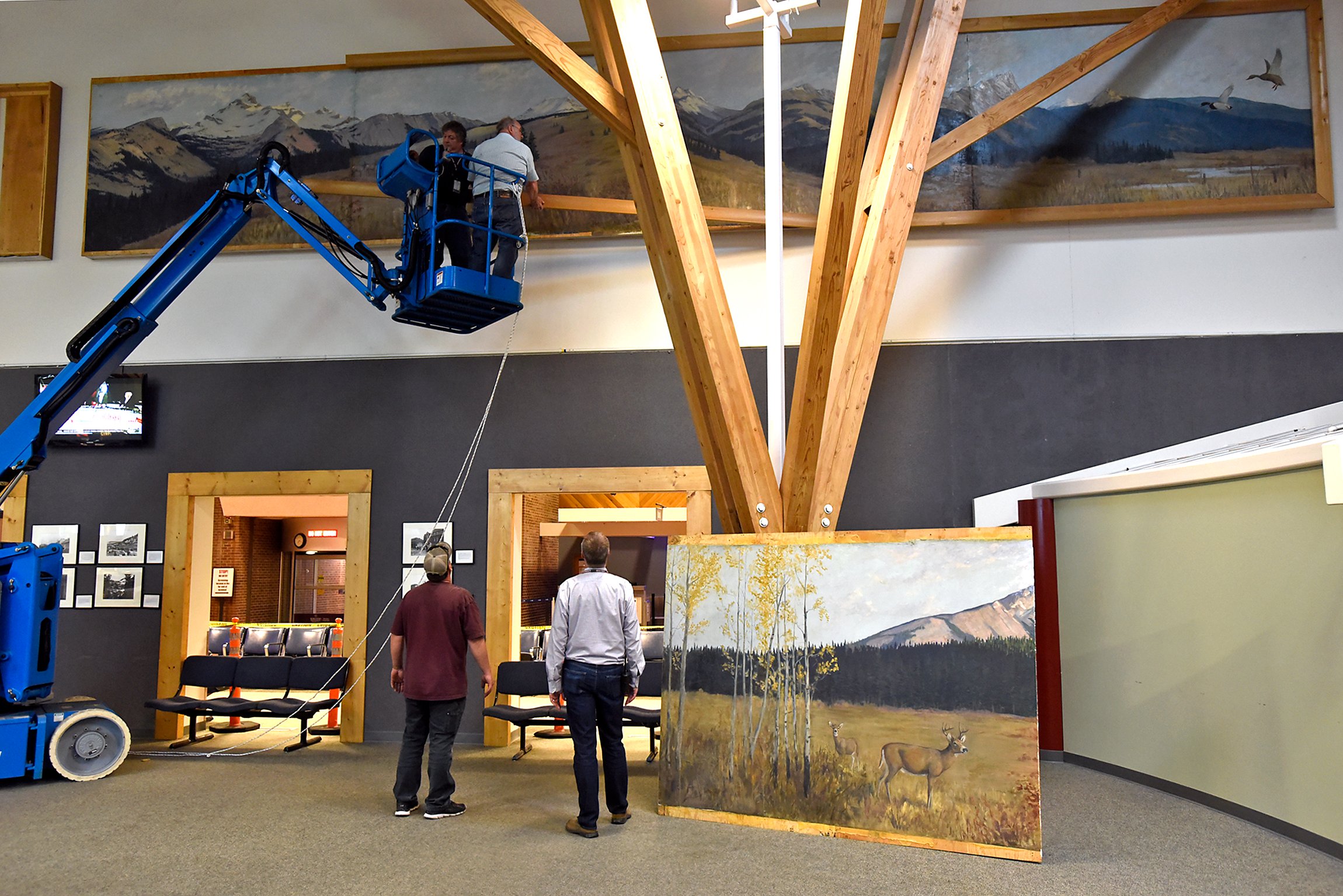 Restore a Montana Legend: The 87-Foot Les Peters Mural campaign photo, 6 of 7