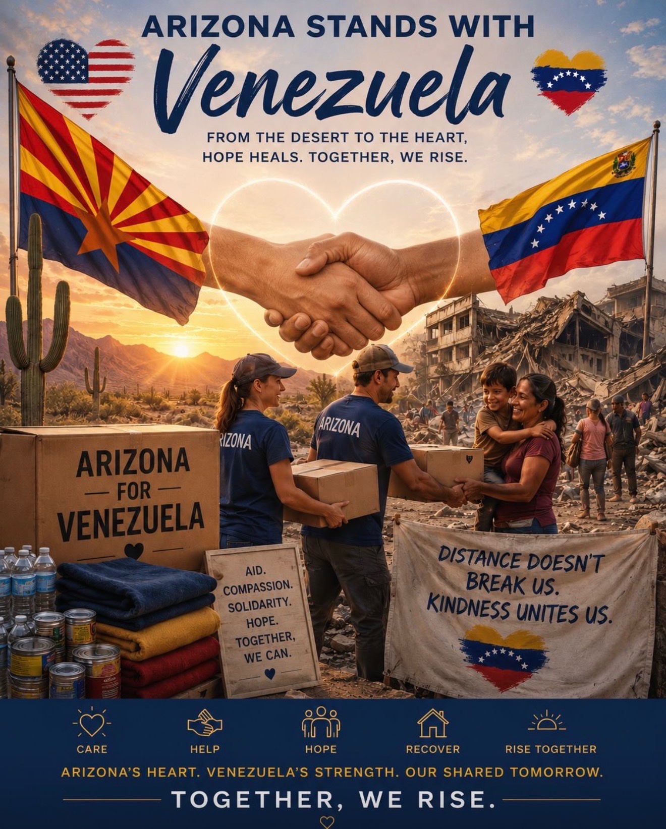 Arizona For Venezuela with Global Empowerment Mission campaign photo, 2 of 4