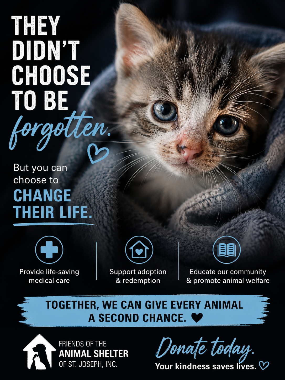 Support St. Joseph’s Animal Shelter Today campaign photo, 2 of 4