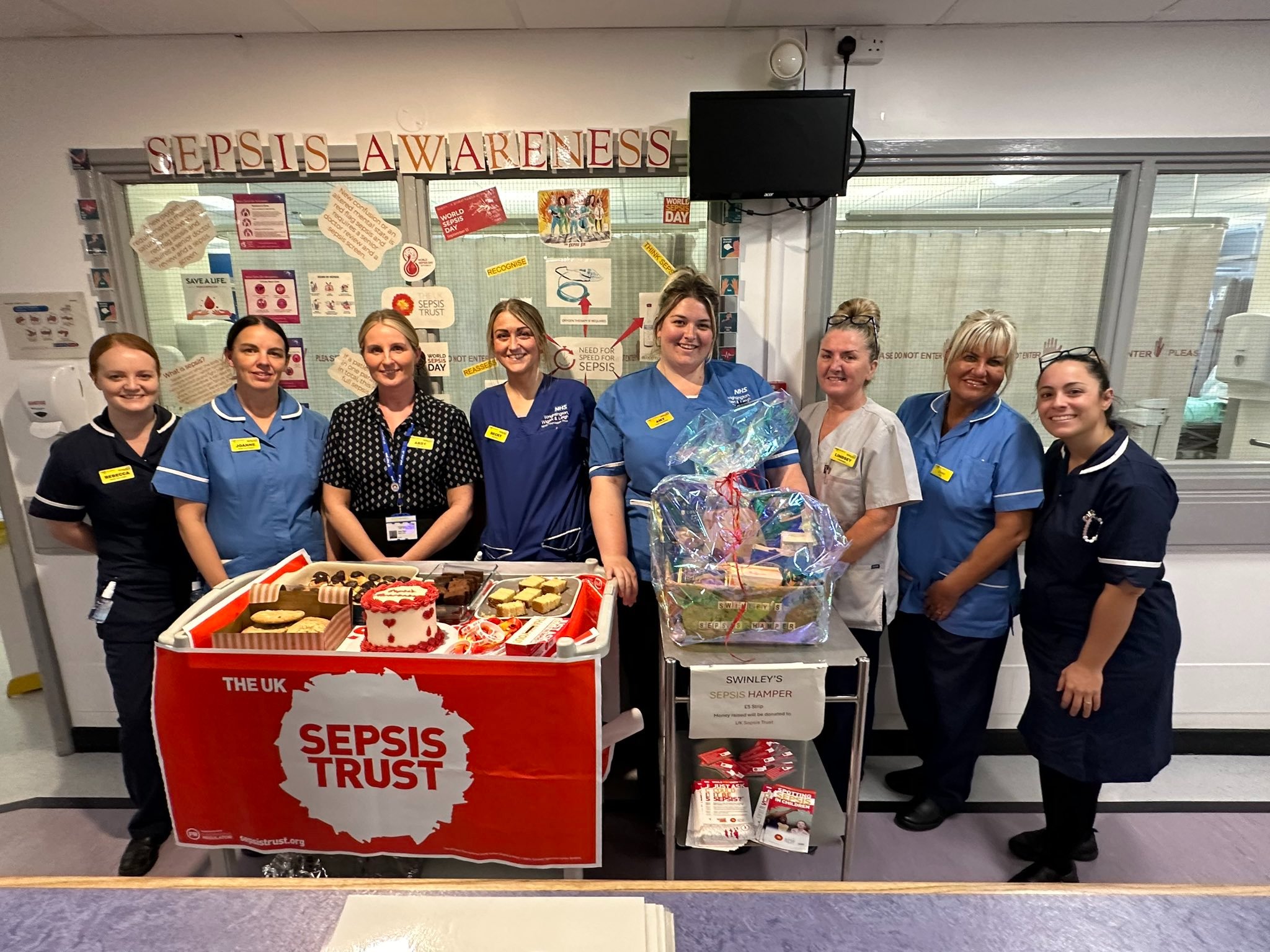 Swinley Ward fans fundraiser Wigan hospital campaign photo, 4 of 5