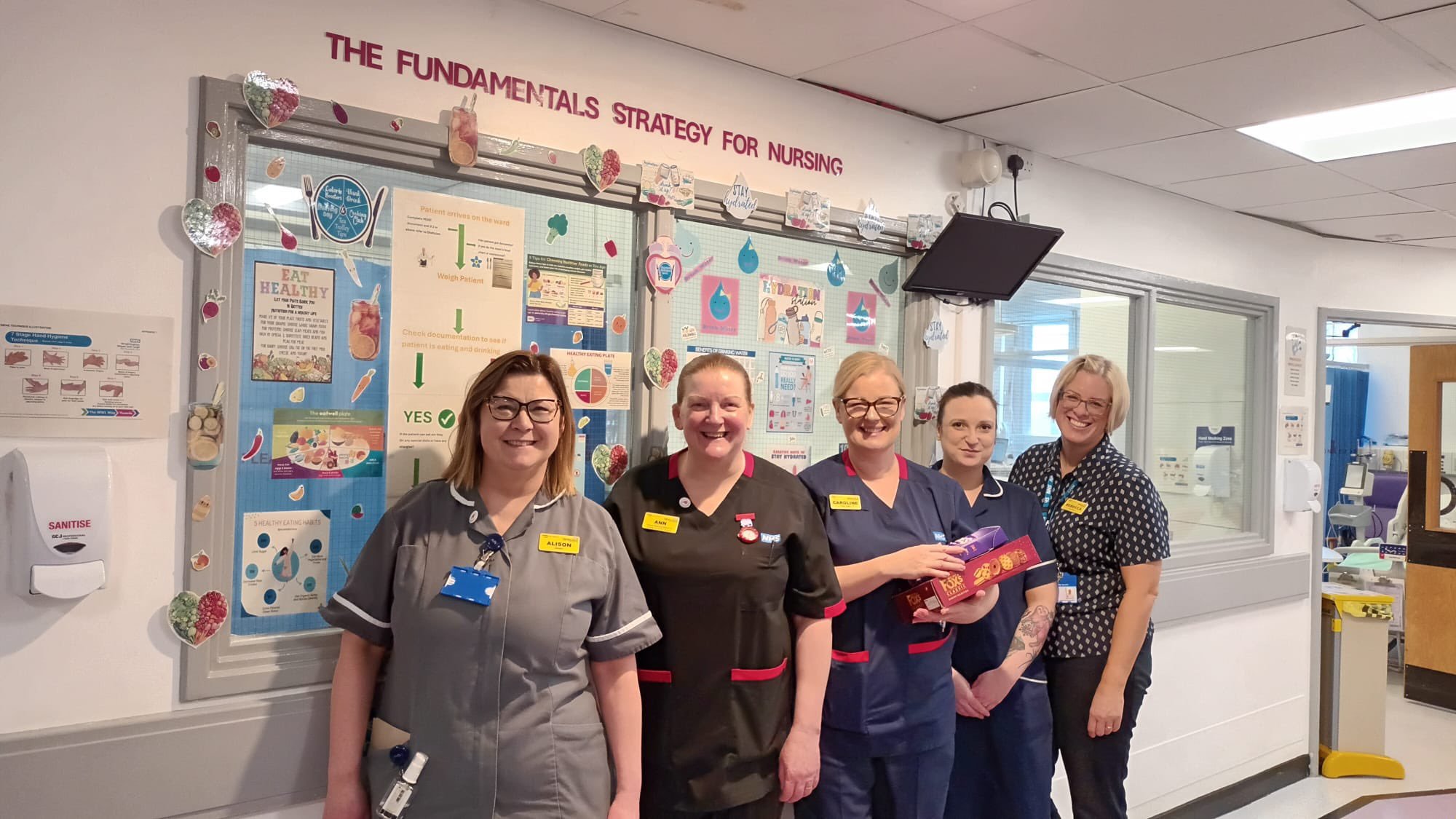 Swinley Ward fans fundraiser Wigan hospital campaign photo, 2 of 5
