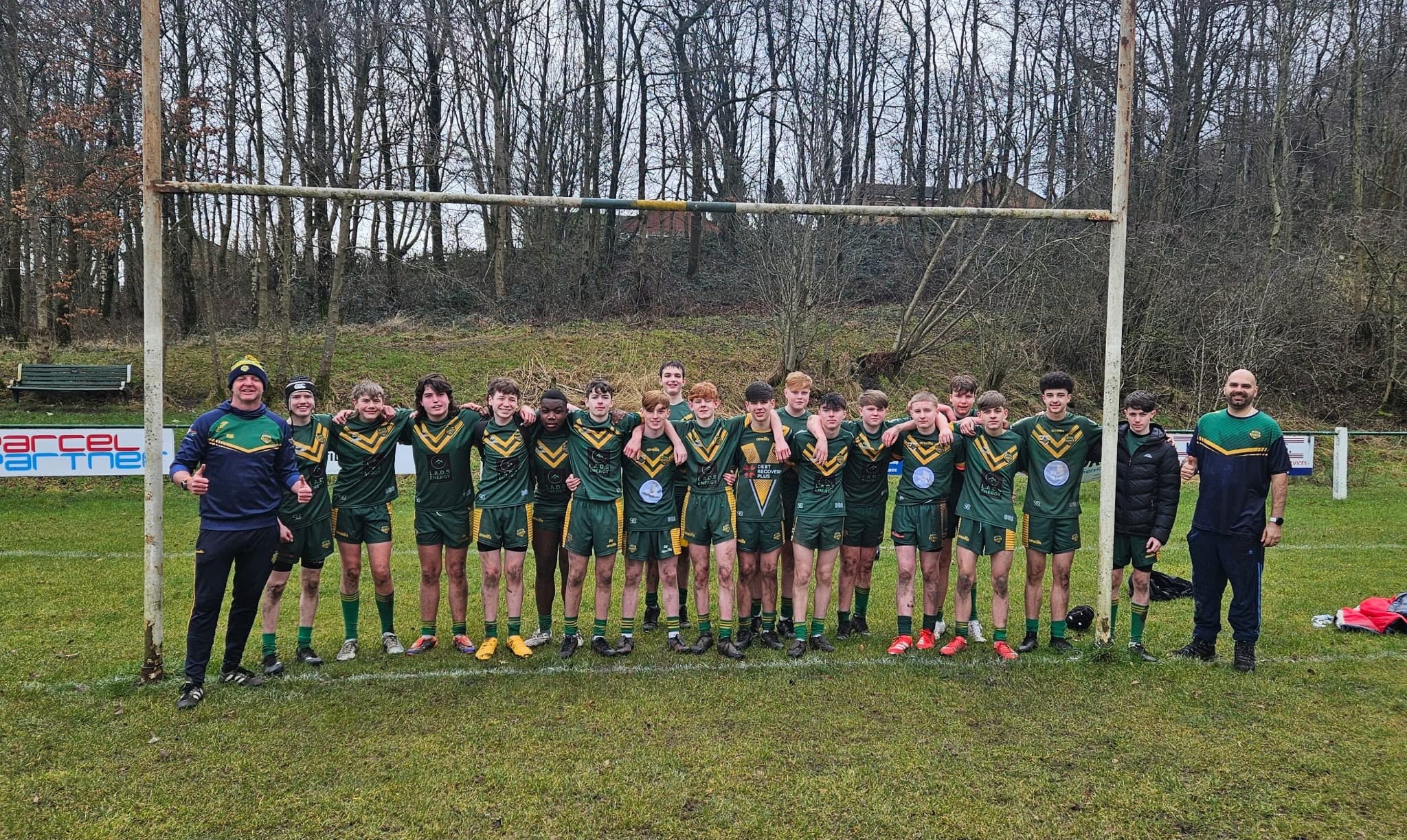 Oldham St Annes U15s Snowdon push challenge with Andy Walker campaign photo, 5 of 6