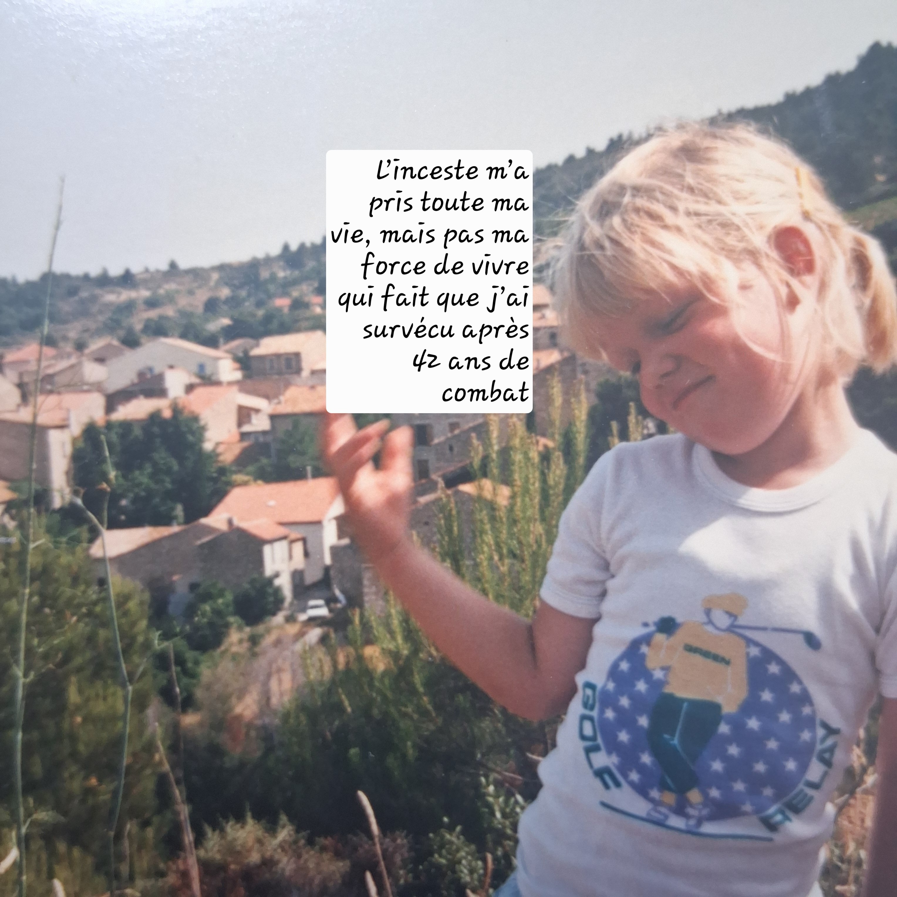 Photo de la campagne INCESTE, déni de justice, abusée, je dois payer le pédophile, 4 sur 7