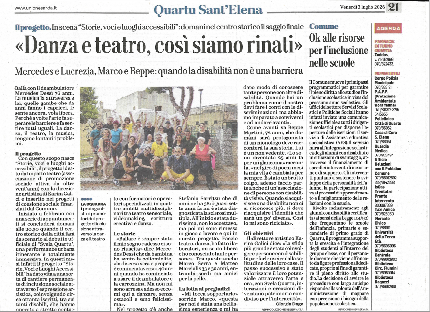 Foto della campagna Sostieni "Storie, Voci e Luoghi Accessibili", 6 di 8