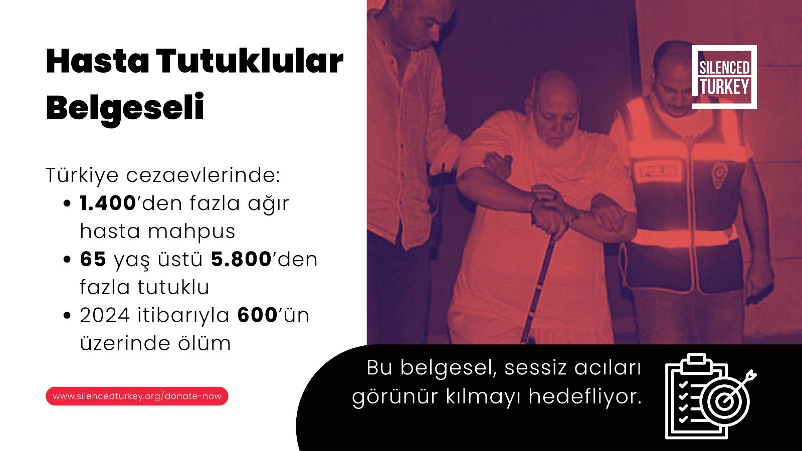 HASTA TUTUKLULAR BELGESELINE DESTEK OLUN campaign photo, 5 of 8
