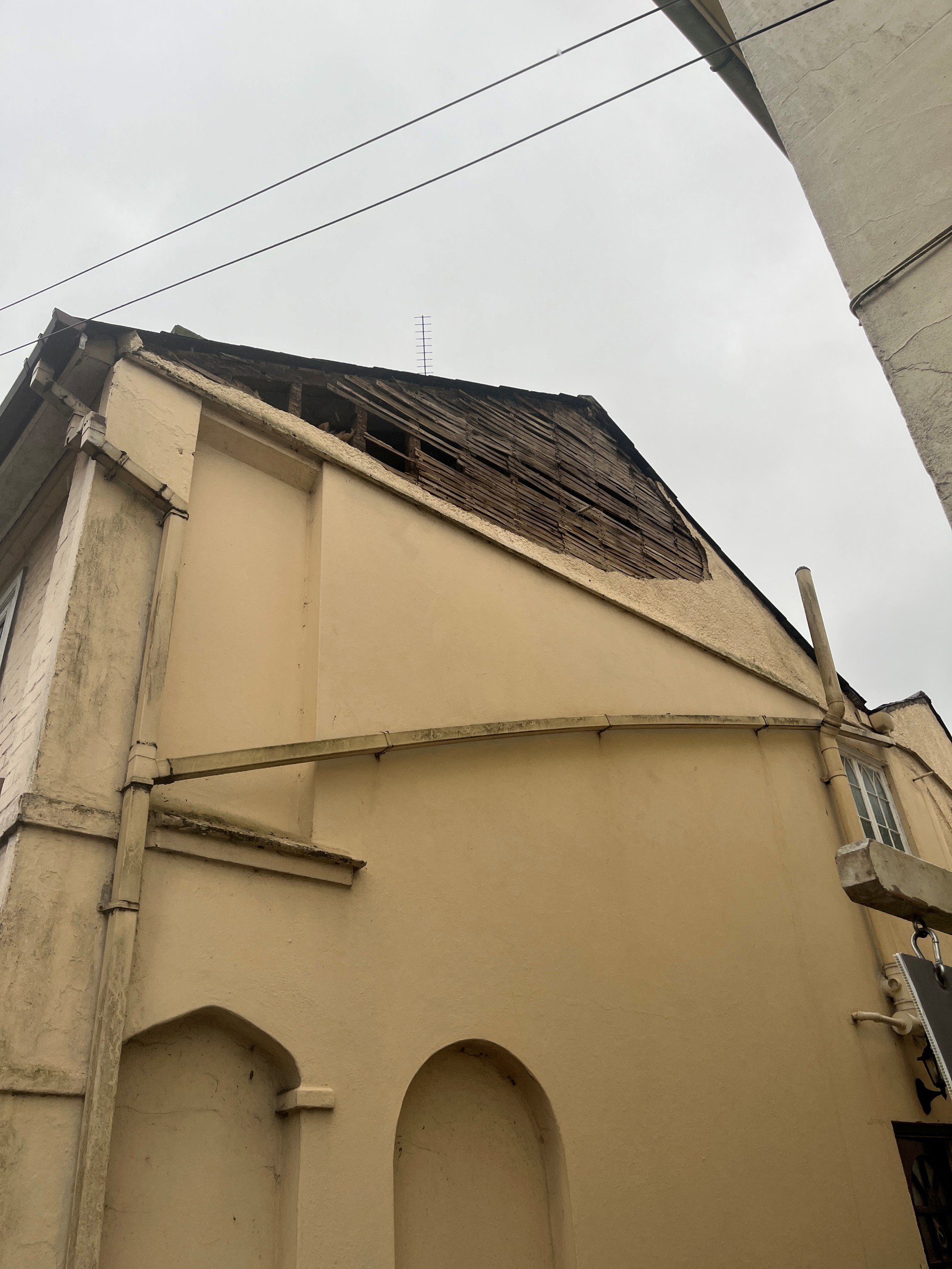 Help me repair my crumbling house wall before winter! campaign photo, 2 of 7