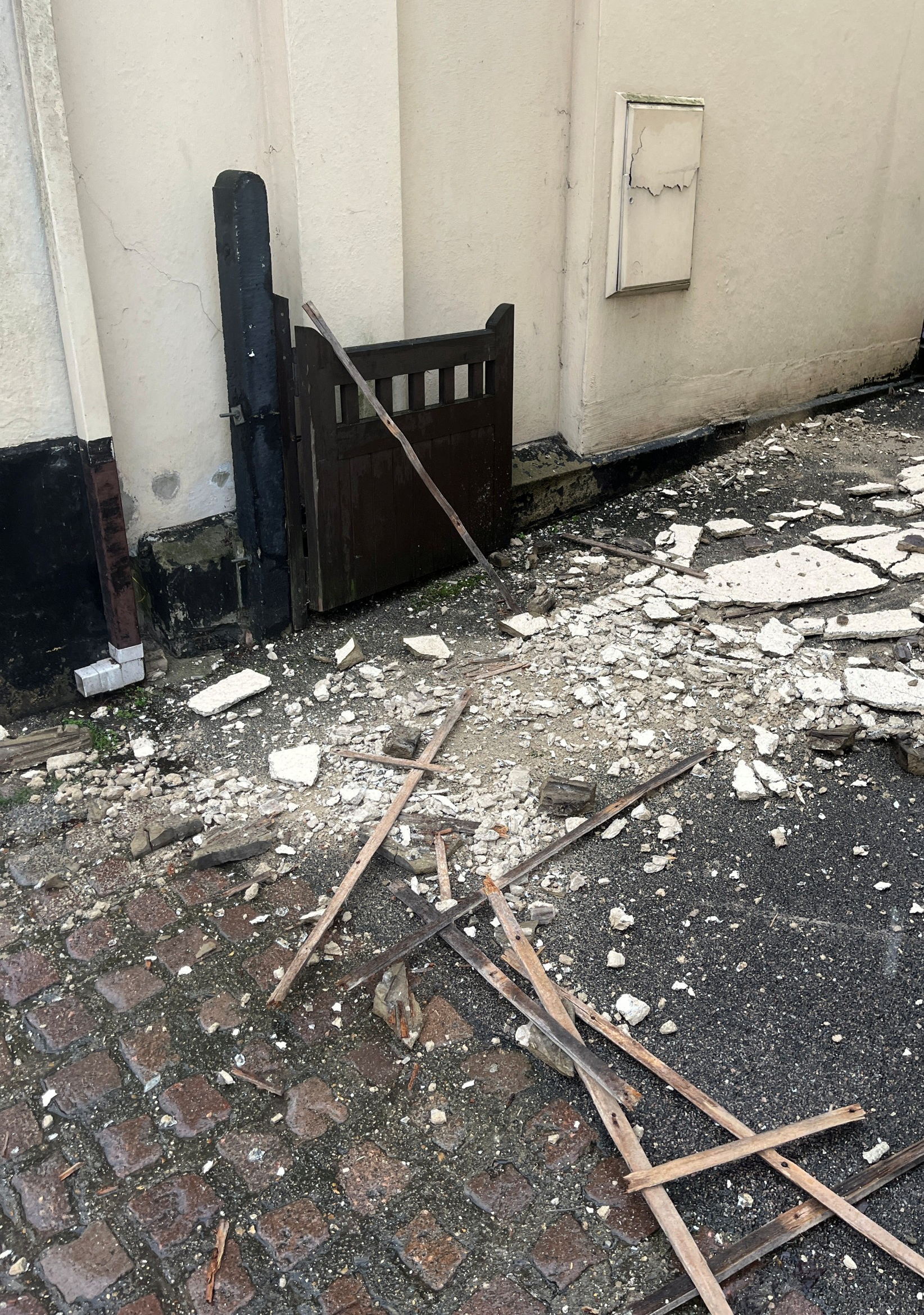Help me repair my crumbling house wall before winter! campaign photo, 5 of 7