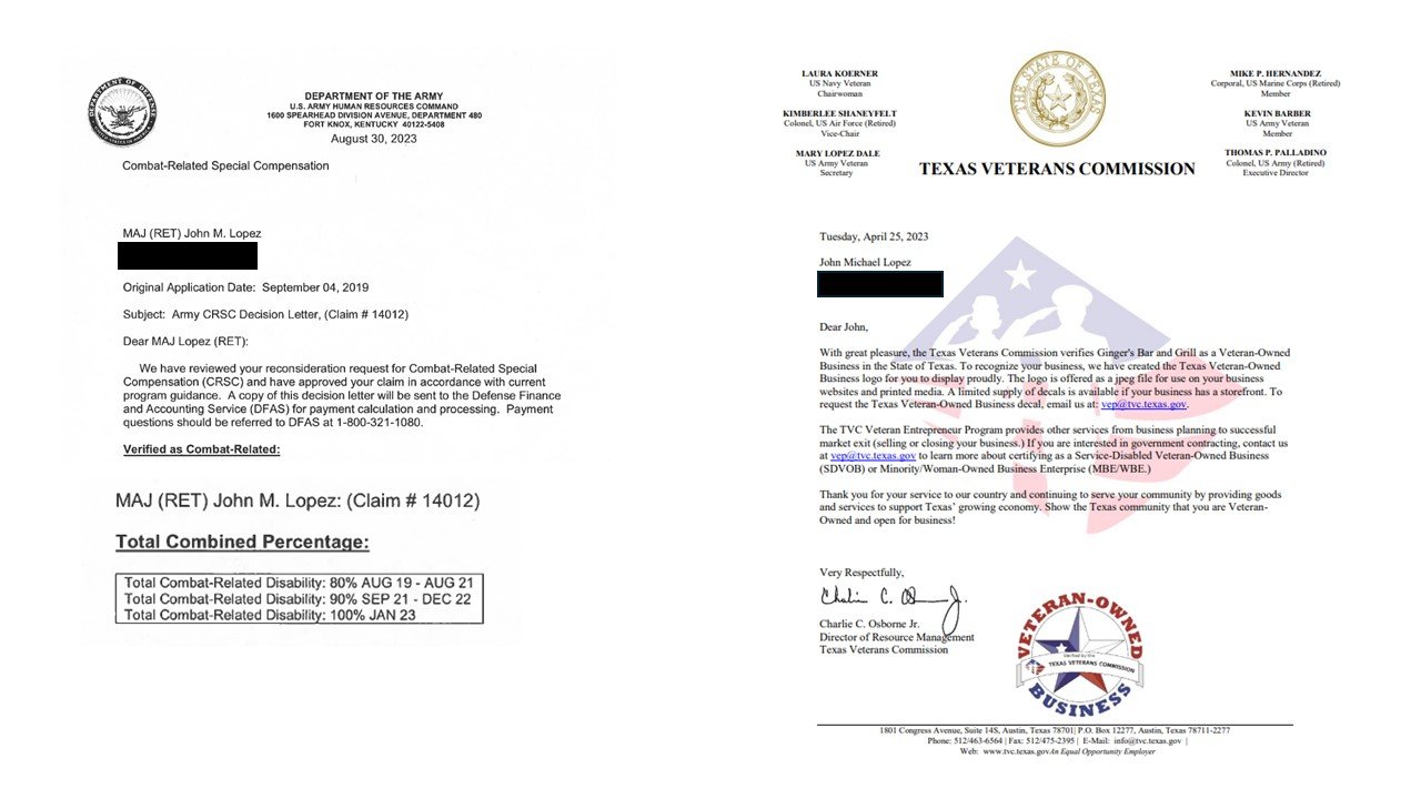Support a Disabled Veteran's Small Business Dream Come True campaign photo, 5 of 7