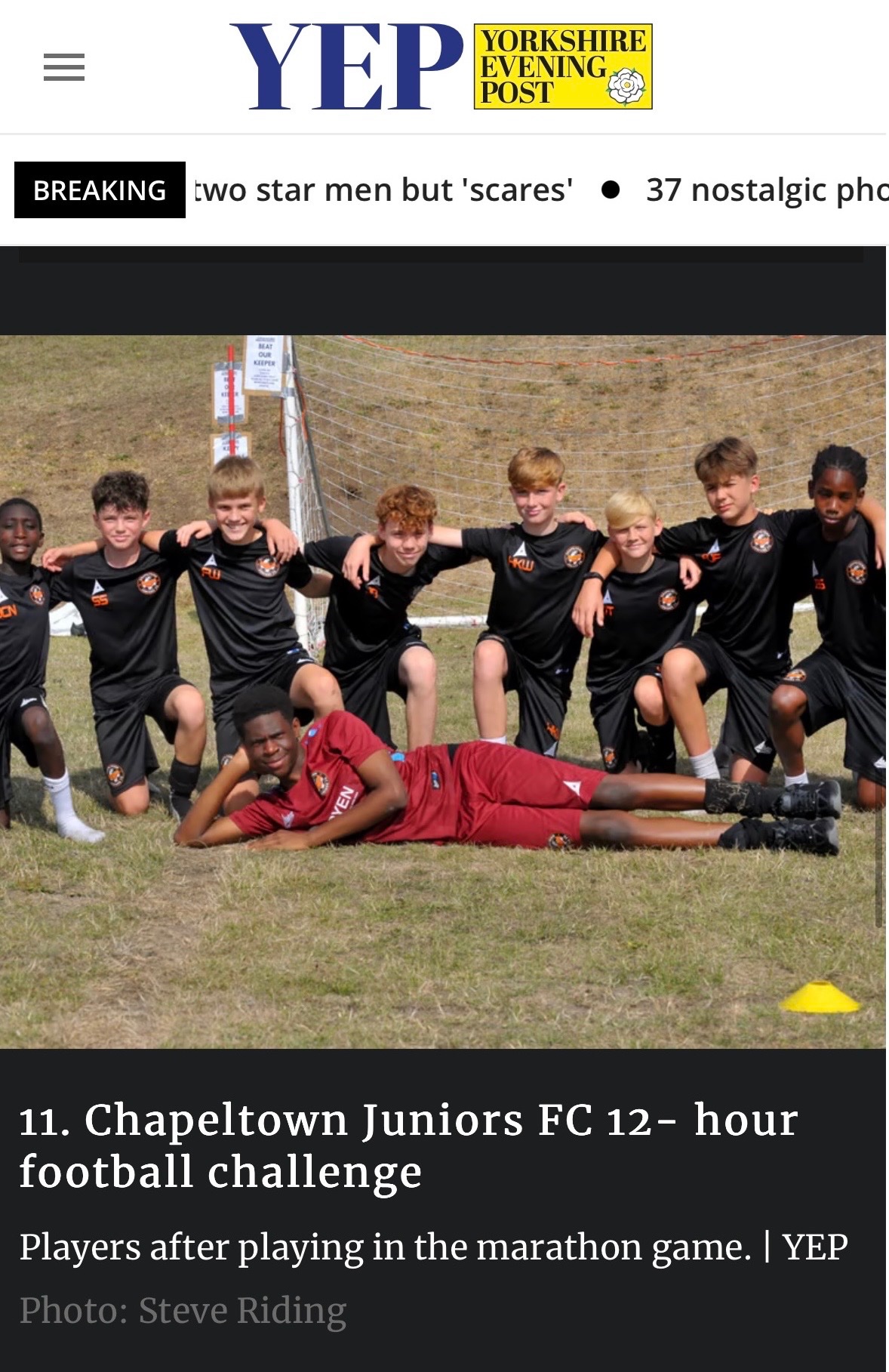 Help Every Chapeltown U13 Gold Player Get to Barcelona! campaign photo, 4 of 6