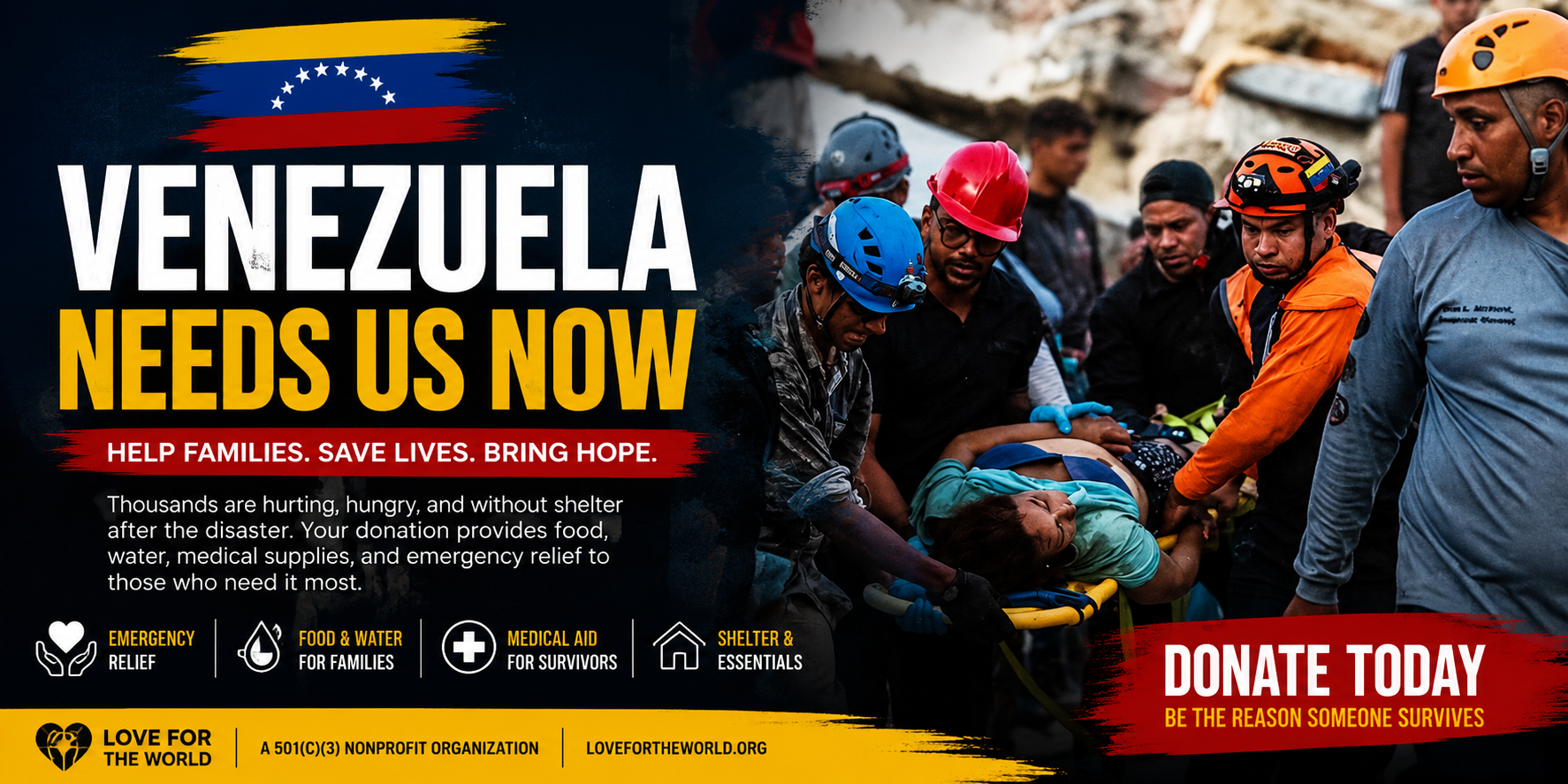 Emergency Relief for Venezuela Disaster campaign photo, 7 of 8