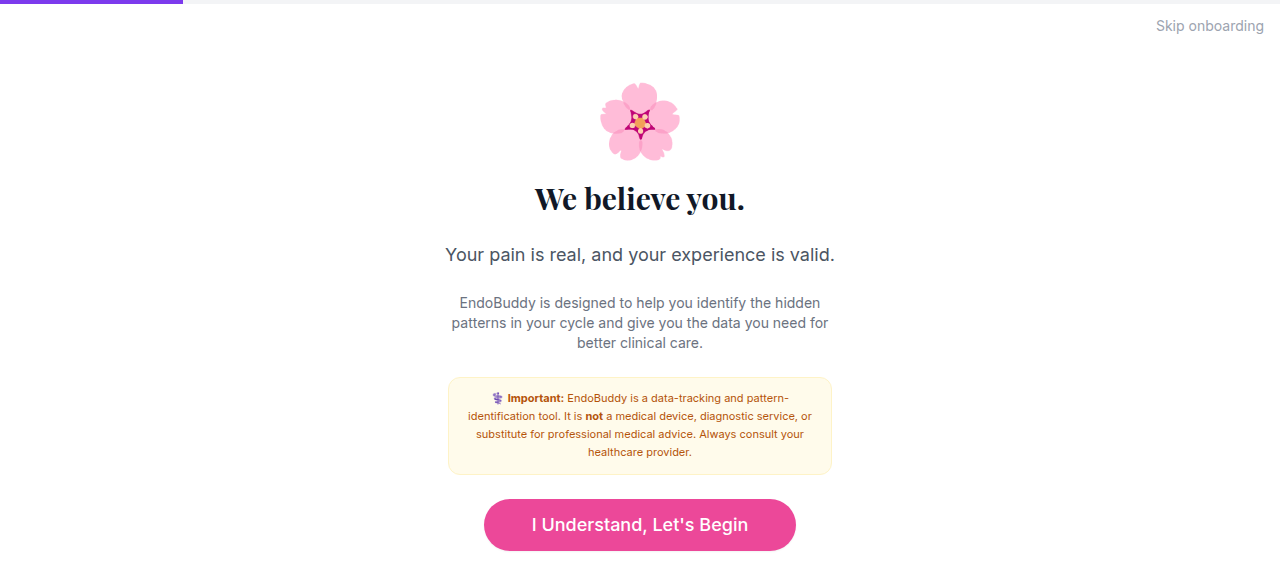Build an Endometriosis Tracking App campaign photo, 7 of 8