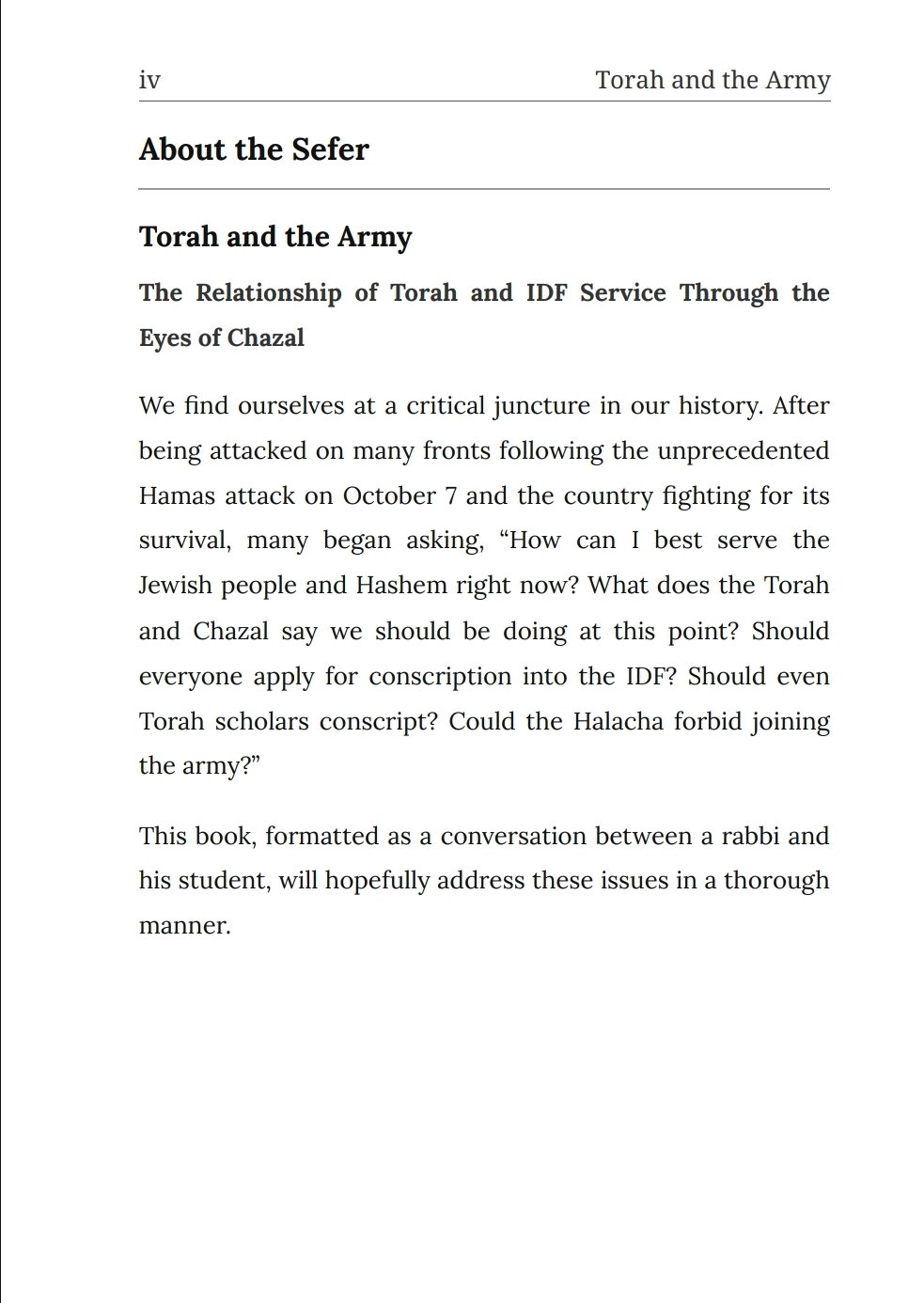 Bringing 'Torah and the Army' to Life campaign photo, 2 of 7