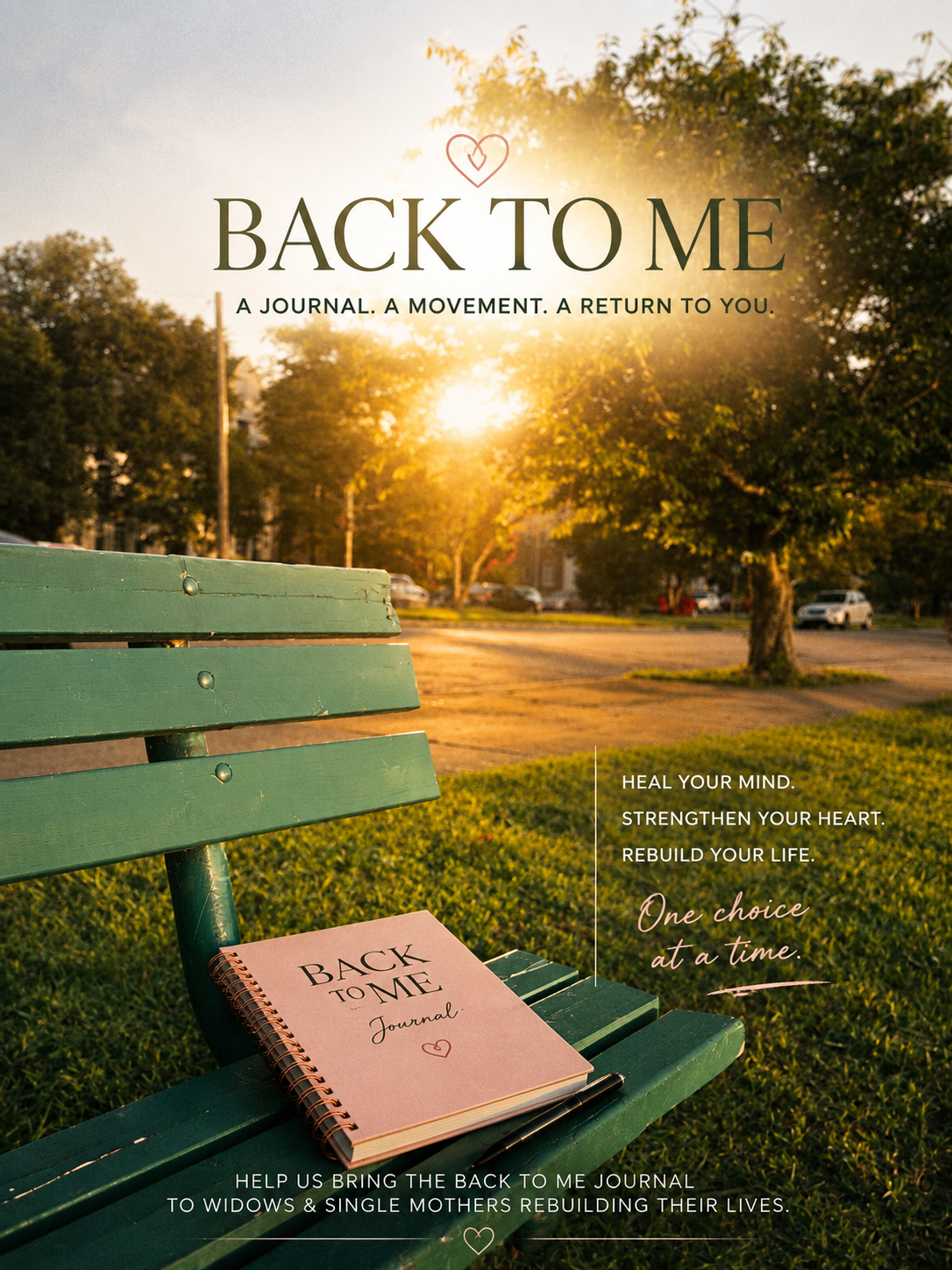 Back To Me Journal for Widows & Single Mothers campaign photo, 4 of 5