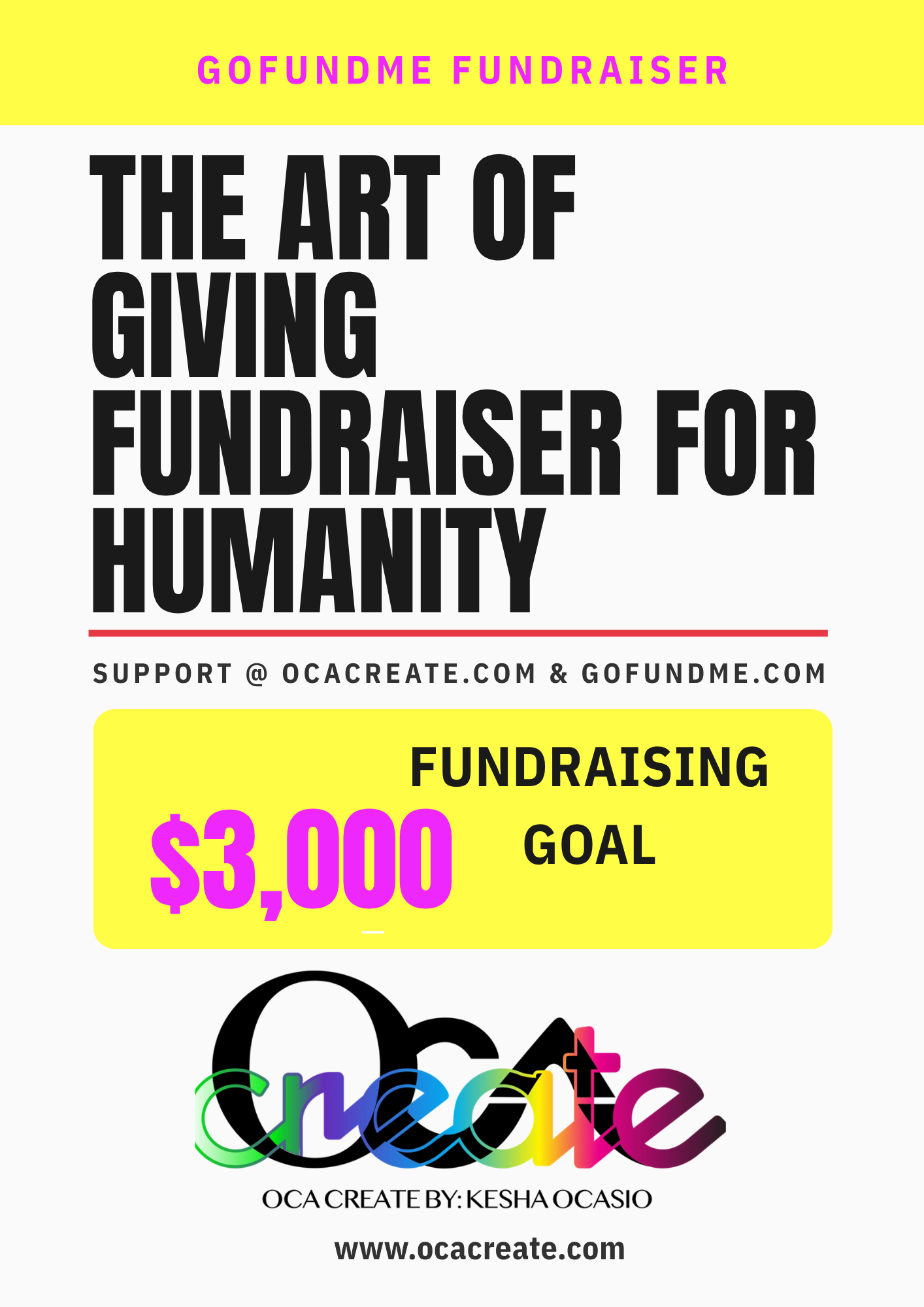 THE ART OF GIVING FUNDRAISER FOR HUMANITY campaign photo, 4 of 6