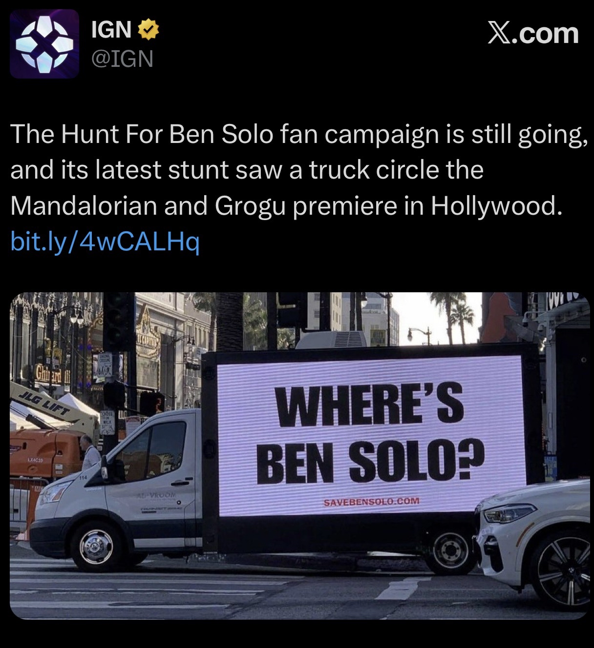 Help Us Show Disney We Want Ben Solo's Return! campaign photo, 2 of 8