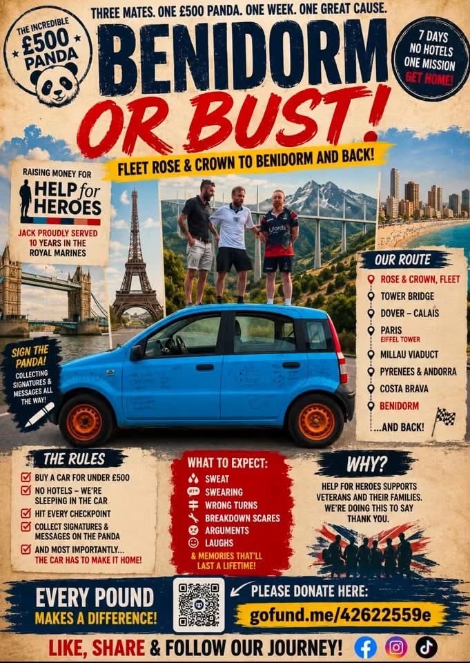 Benidorm or Bust! – 3 Mates, 7 Days, One campaign photo, 4 of 7
