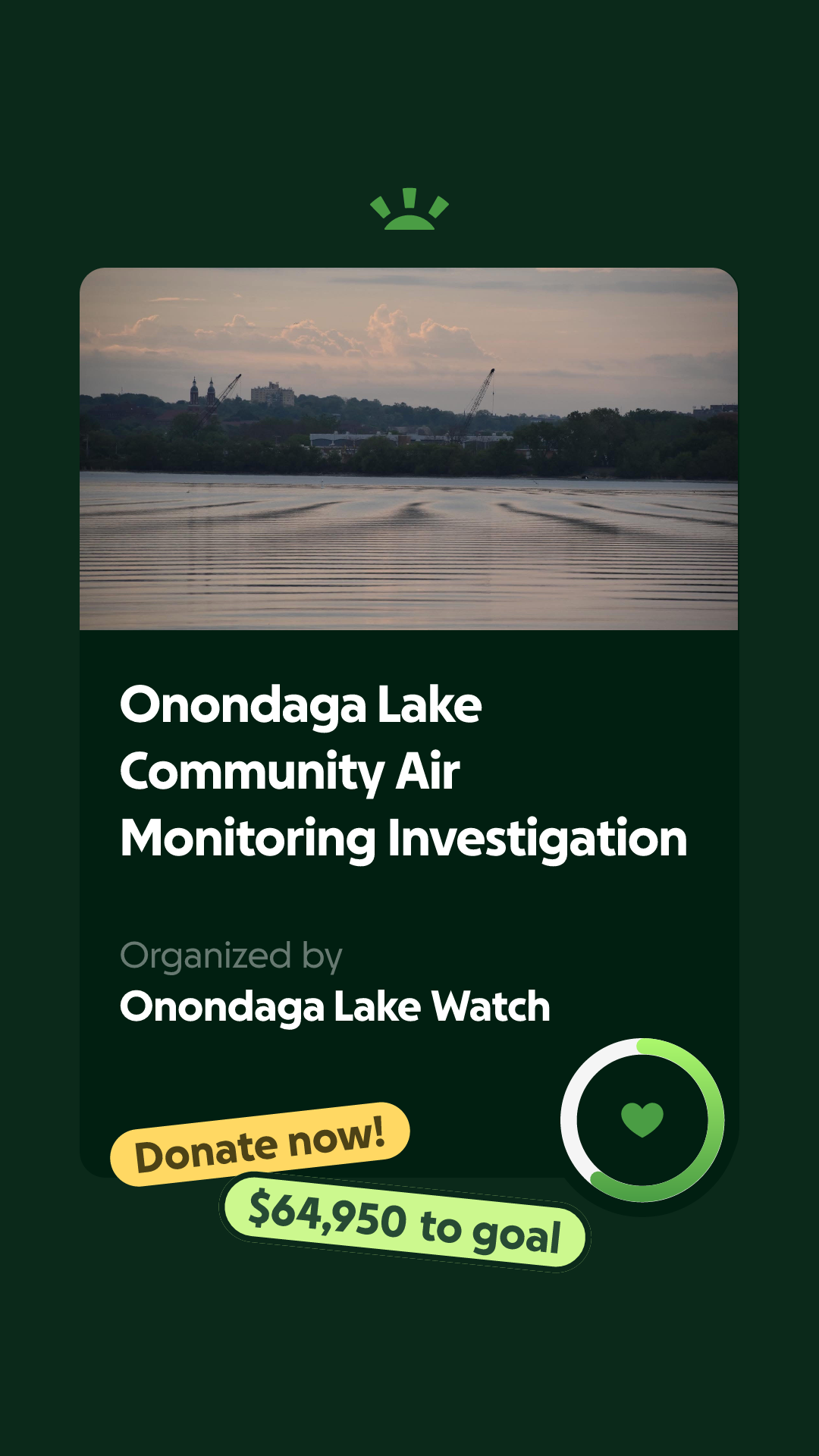 Onondaga Lake Watch Community Dimethylmercury Investigation campaign photo, 7 of 8