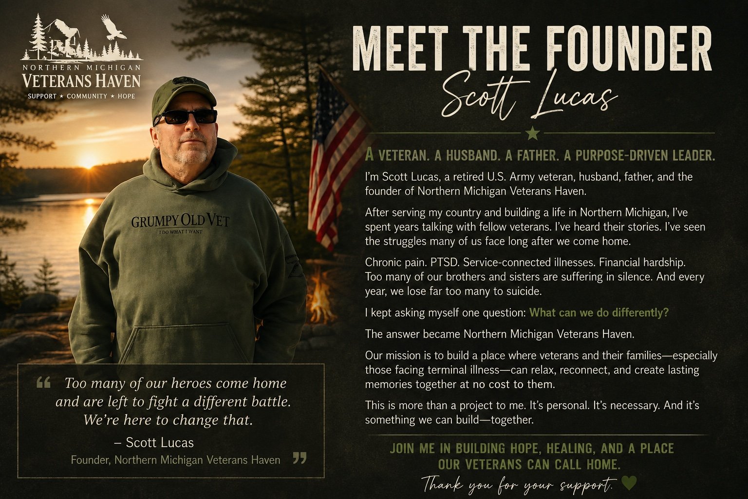 Help Build Northern Michigan Veterans Haven campaign photo, 2 of 5