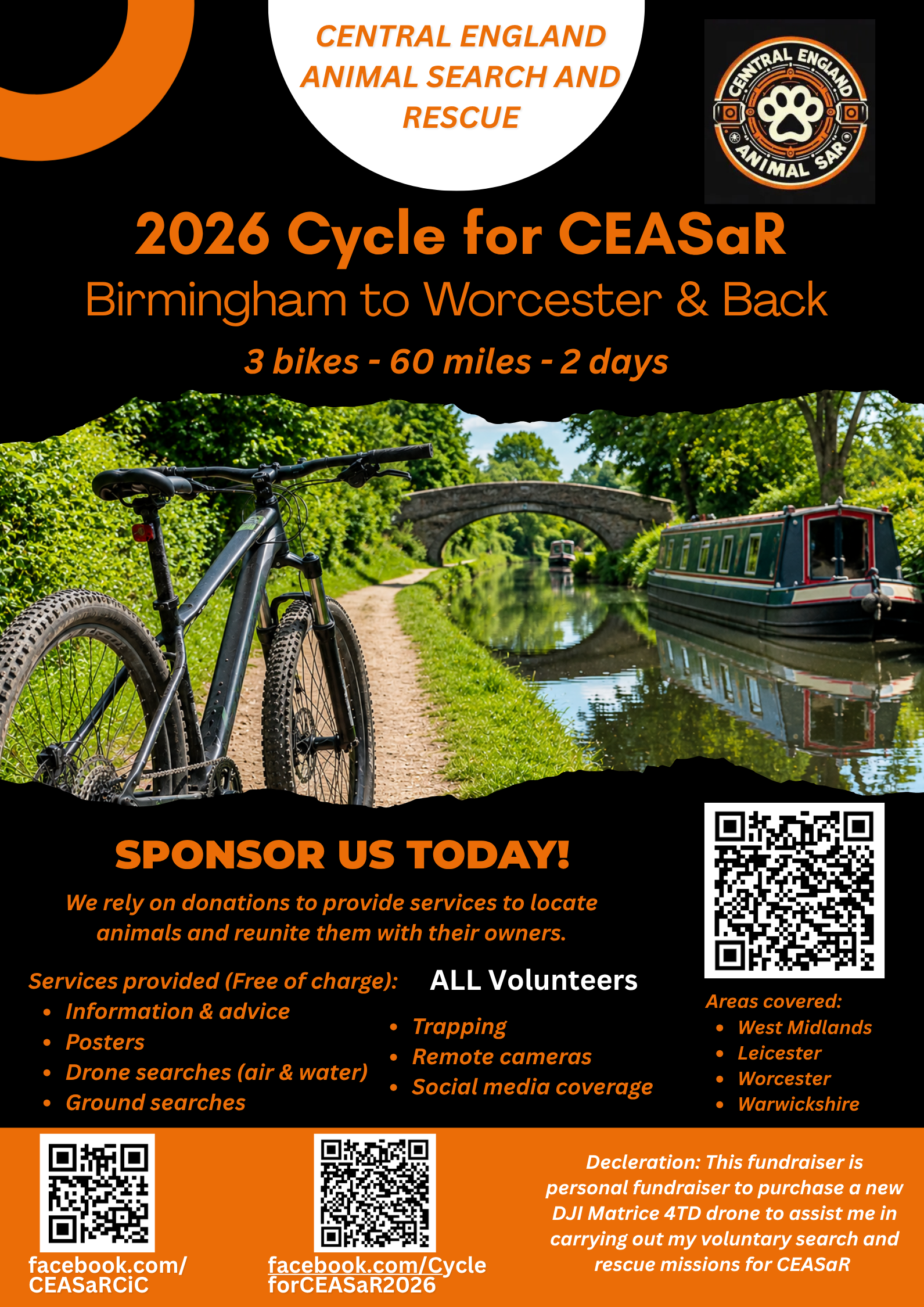 Central England Animal Search and Rescue (CEASaR) Fundraiser campaign photo, 6 of 8