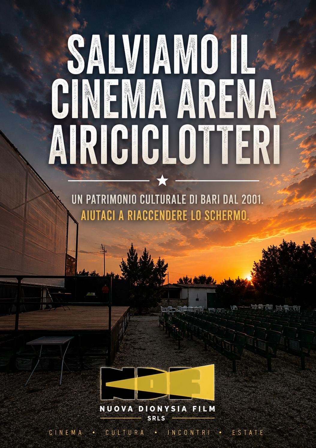 salviamo il cinema Arena Airiciclotteri campaign photo, 7 of 8
