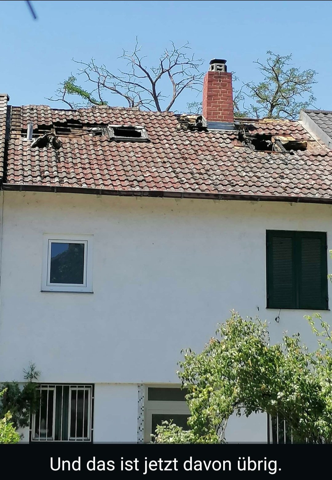 Kampagnen-Foto für 6 köpfige Familie verlor nach Dachstuhlbrand alles., 2 von 4
