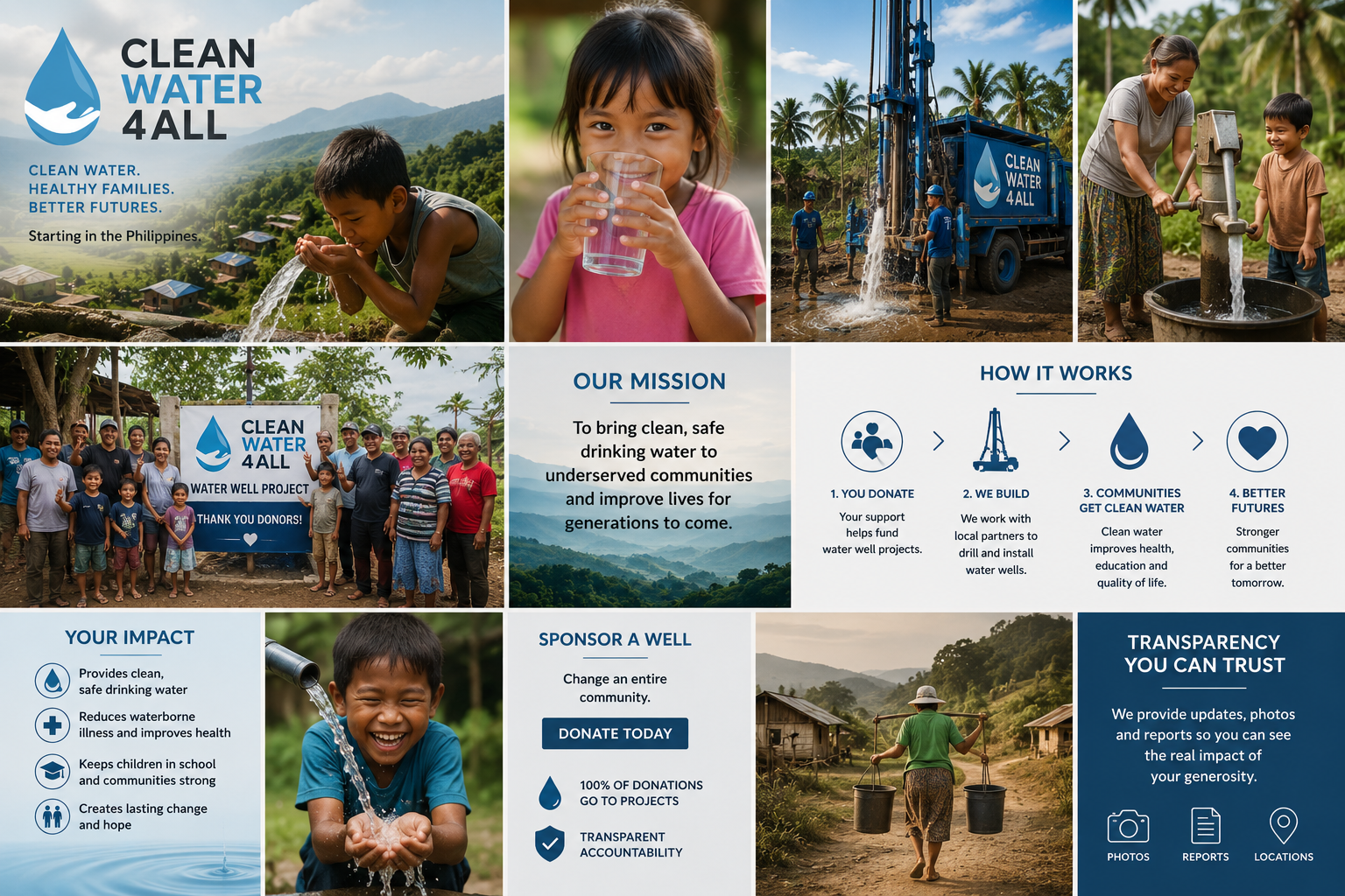 Clean Water 4 All campaign photo, 6 of 7