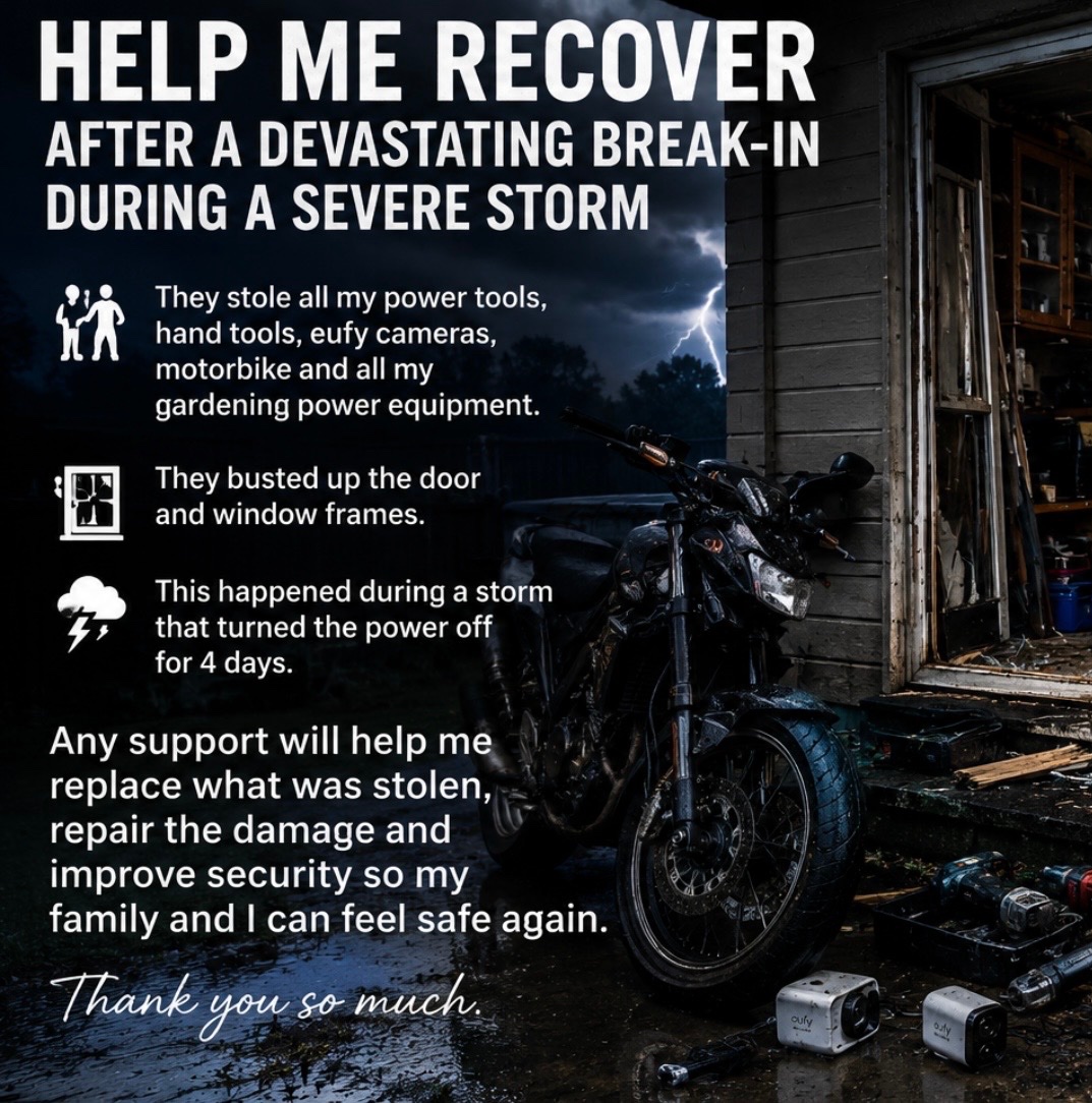 Help Me Rebuild After a Break-In Stole My Tools campaign photo, 2 of 4