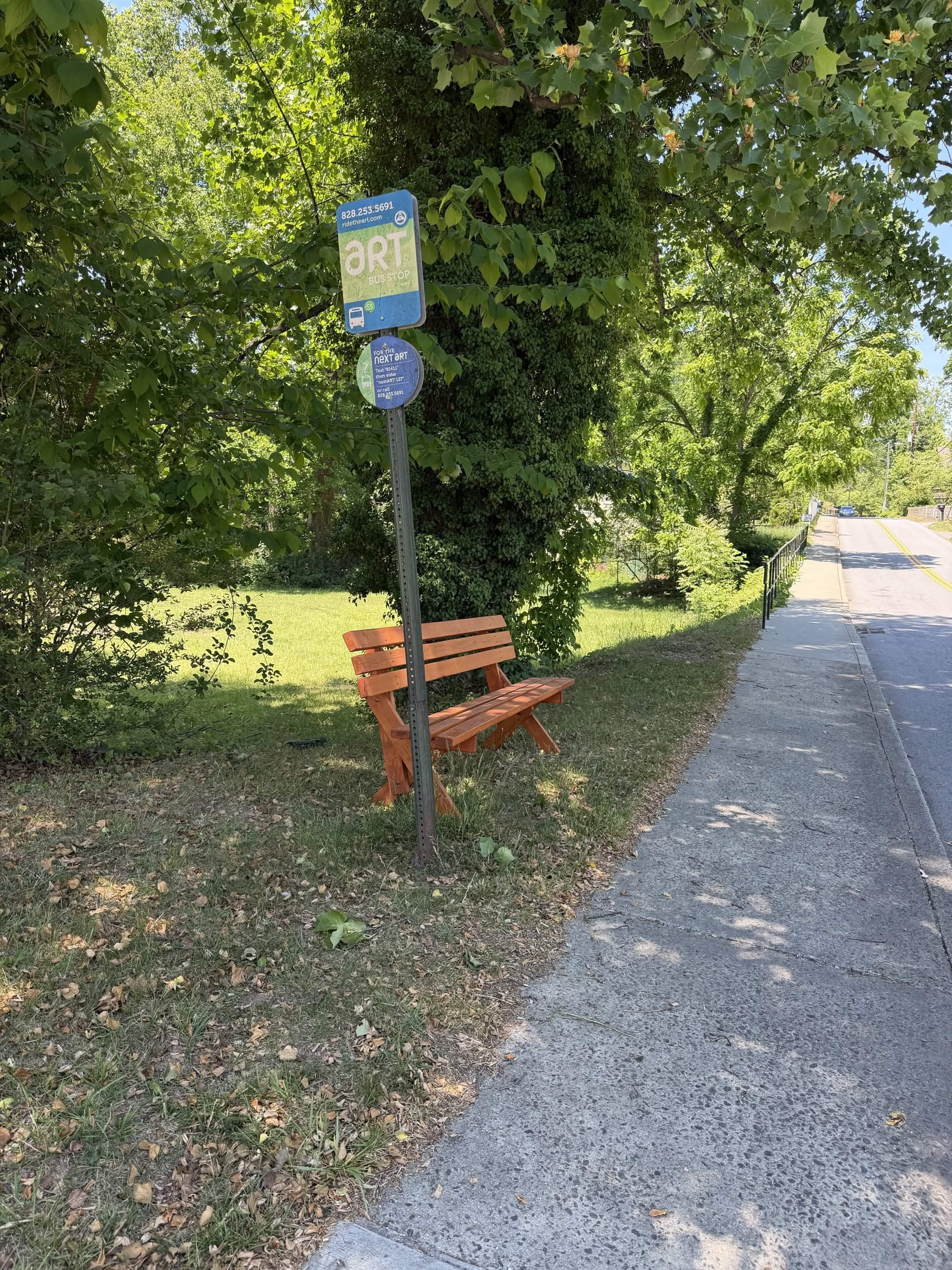 Help Fund Asheville Bus Stop Benches with Strong Towns AVL campaign photo, 4 of 7